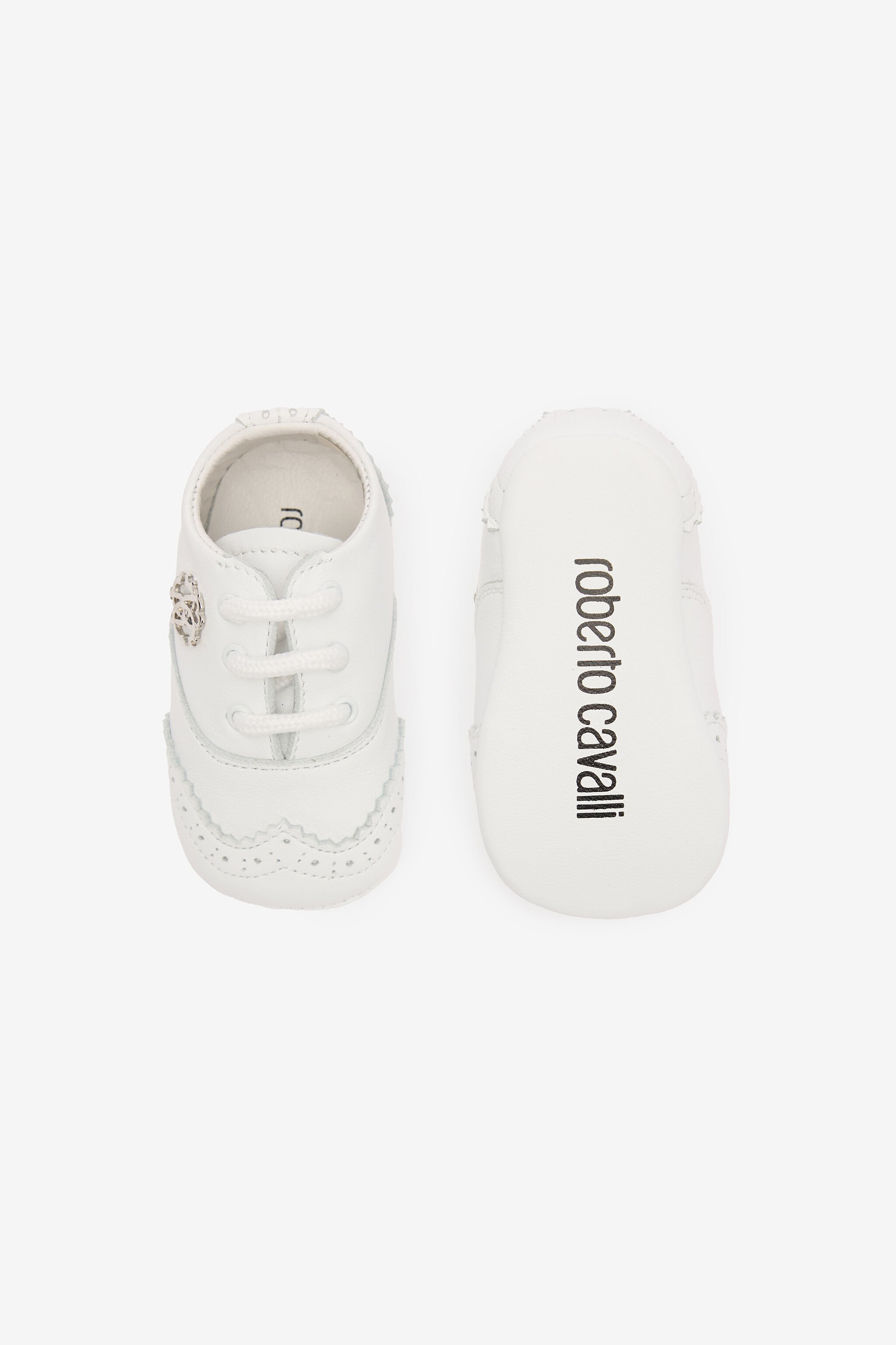 JU Mocasines brogue con cordones WHITE TJS00L-ZCJ01