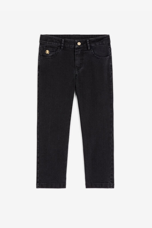 JU Pantalones vaqueros con monograma RC JU Pantalones vaqueros con monograma RC Negro RJJ207-DS015