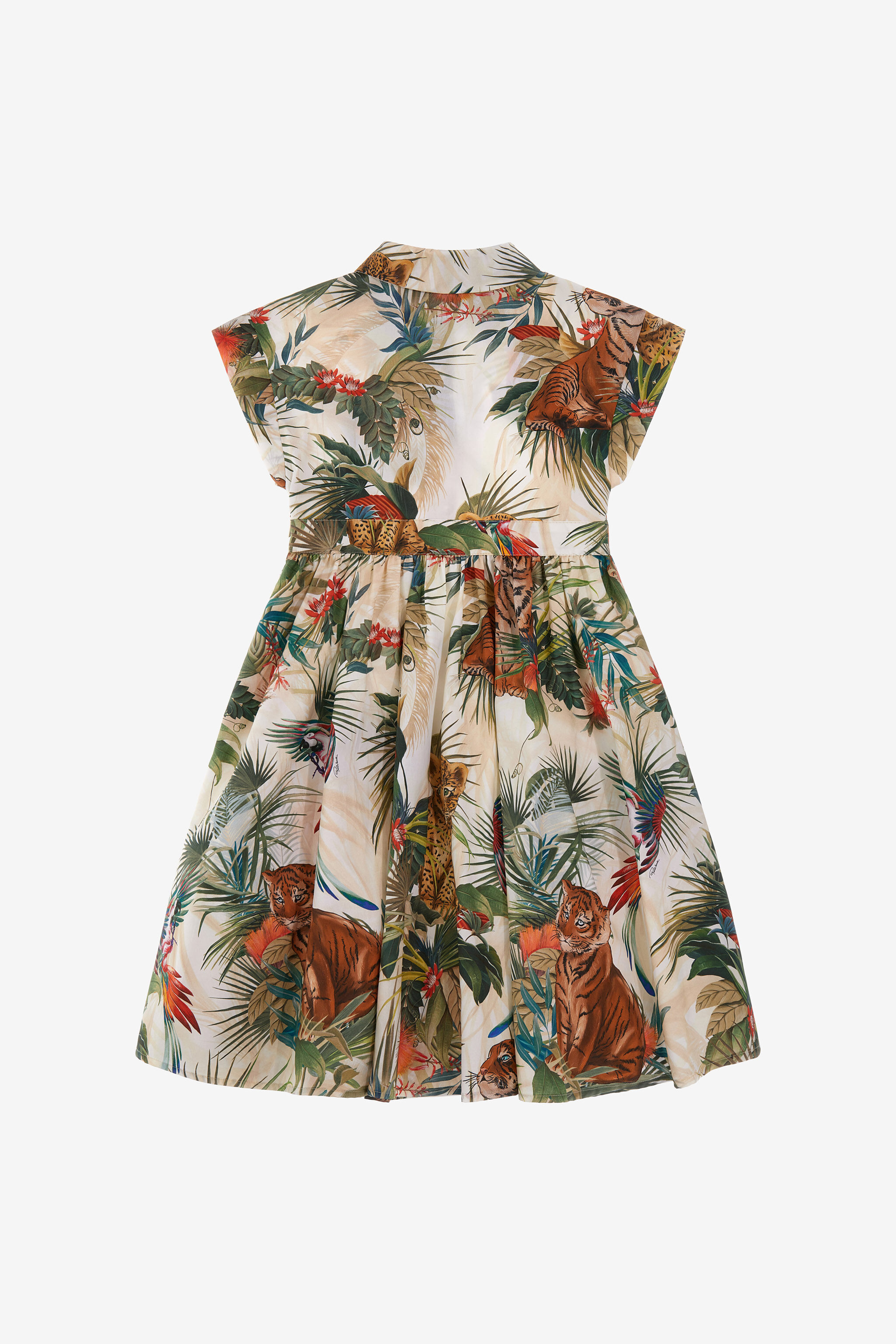 JU Jungle print dress Green SJT139-7MI96