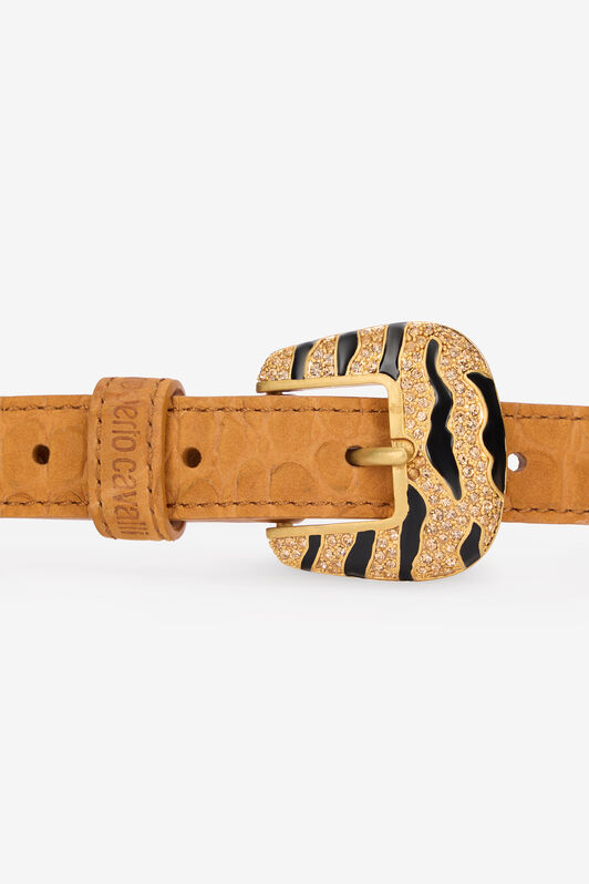 RC Crocodile-Effect Belt with Jewel Buckle RC Crocodile-Effect Belt with Jewel Buckle Braun VKC006-PZ204