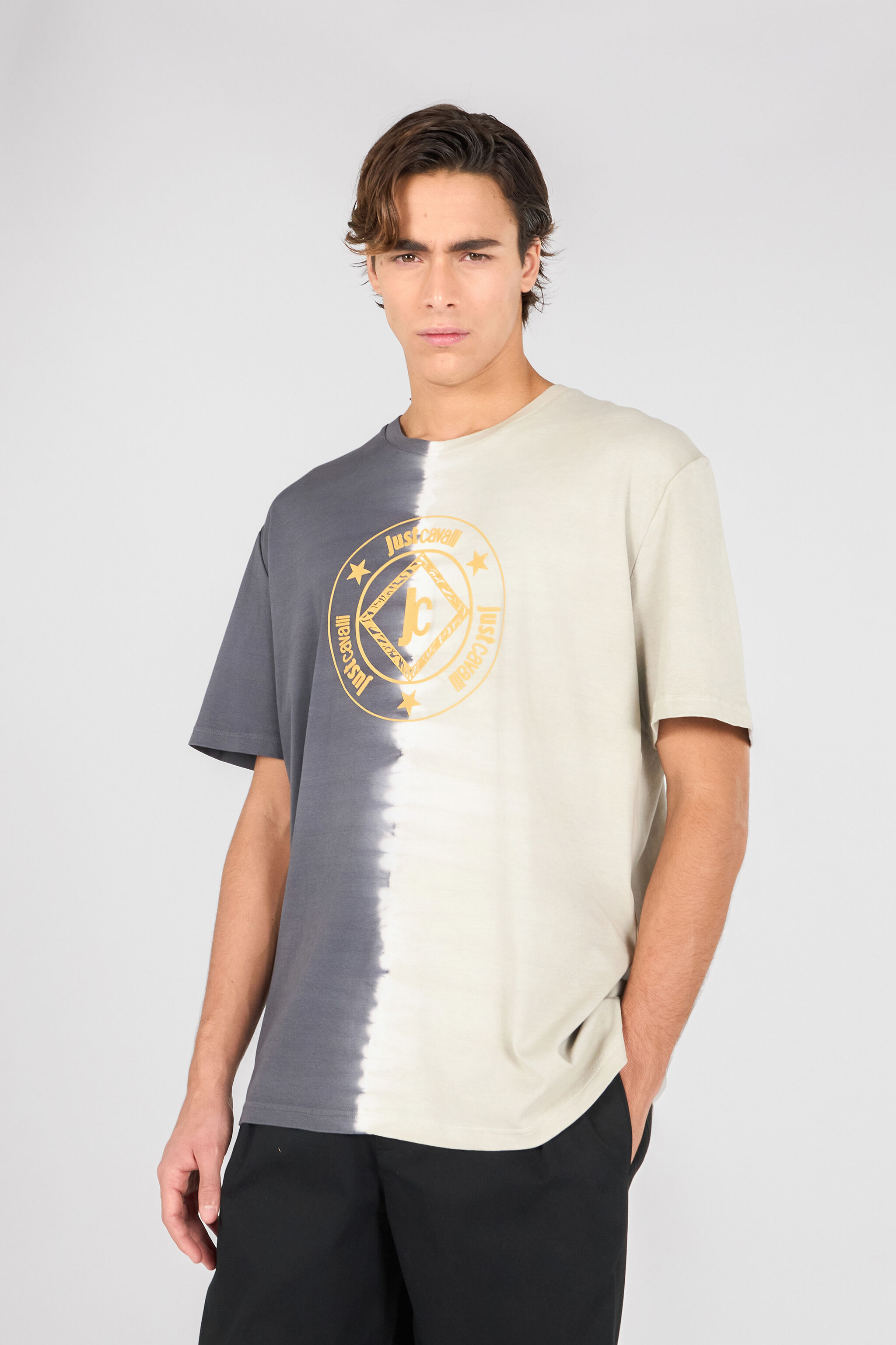 JC Man Cotton T-Shirt FEATHER GREY RRT918-RR180