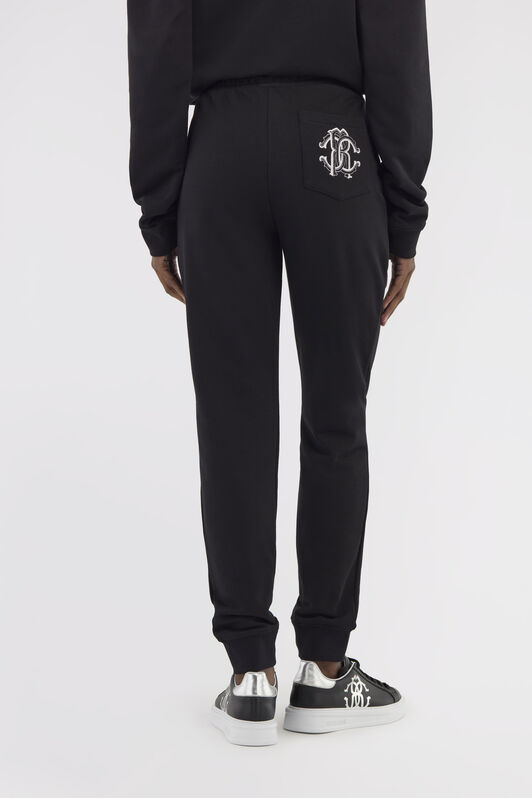 RC Sporty pants with logo Noir NOT22D-CF052
