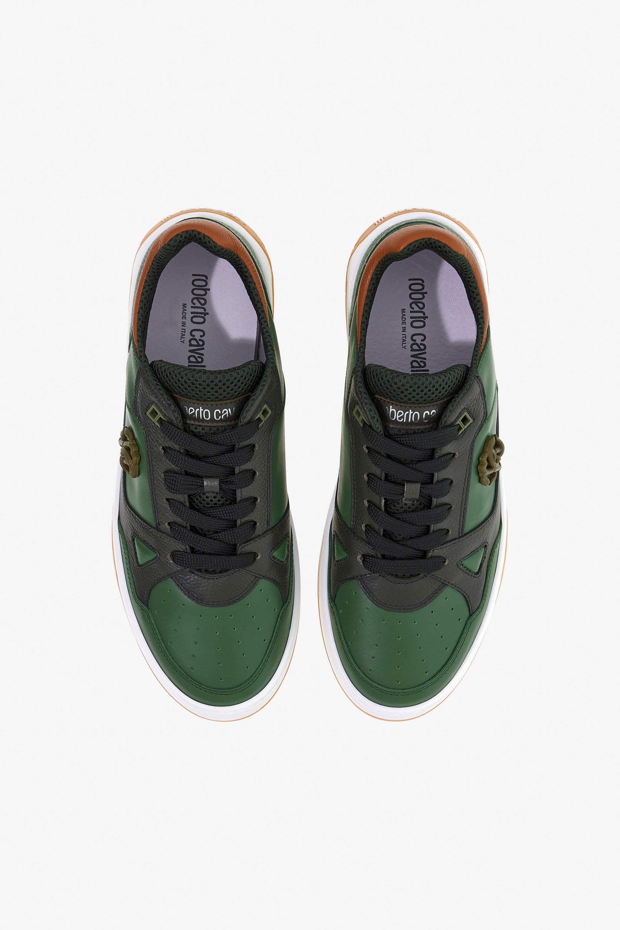 RC RC logo Sneakers Dunkelgrün SRS045-PZA01