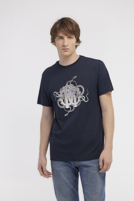 RC T-shirt with Snake print RC T-shirt with Snake print Dark blue NOT60N-JD060