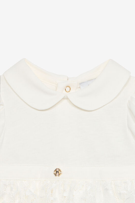 JU Ensemble Body Et Bandeau Pour Cheveux Blanc UJT822-JD001