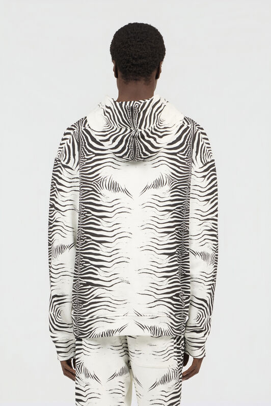 RC Zebra Print Sweatshirt WHITE/BLACK ZEBRA SOT66J-CF063