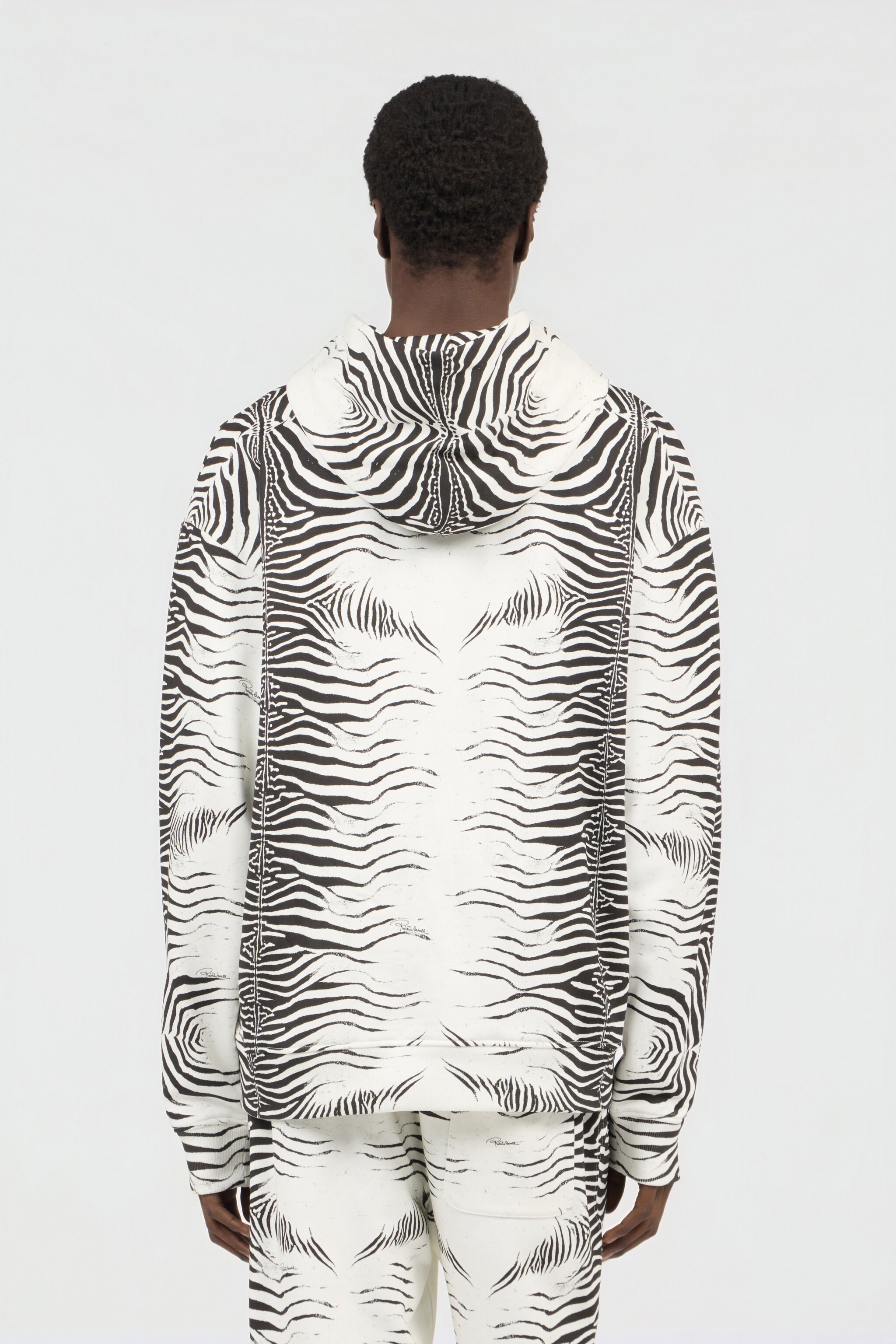 RC Zebra Print Sweatshirt WHITE/BLACK ZEBRA SOT66J-CF063