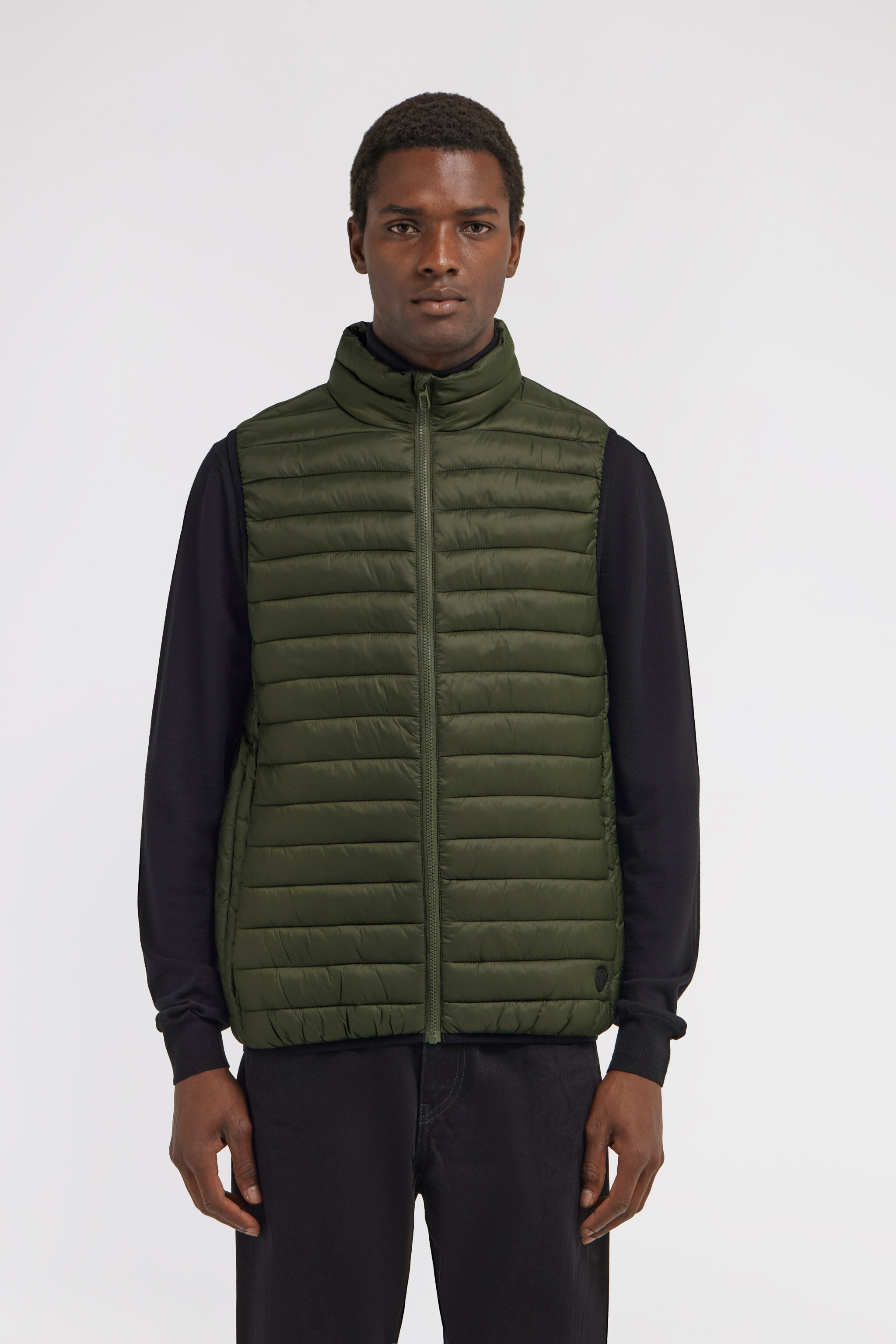 RC Gilet leggero trapuntato FOREST GREEN OOT41A-SB001