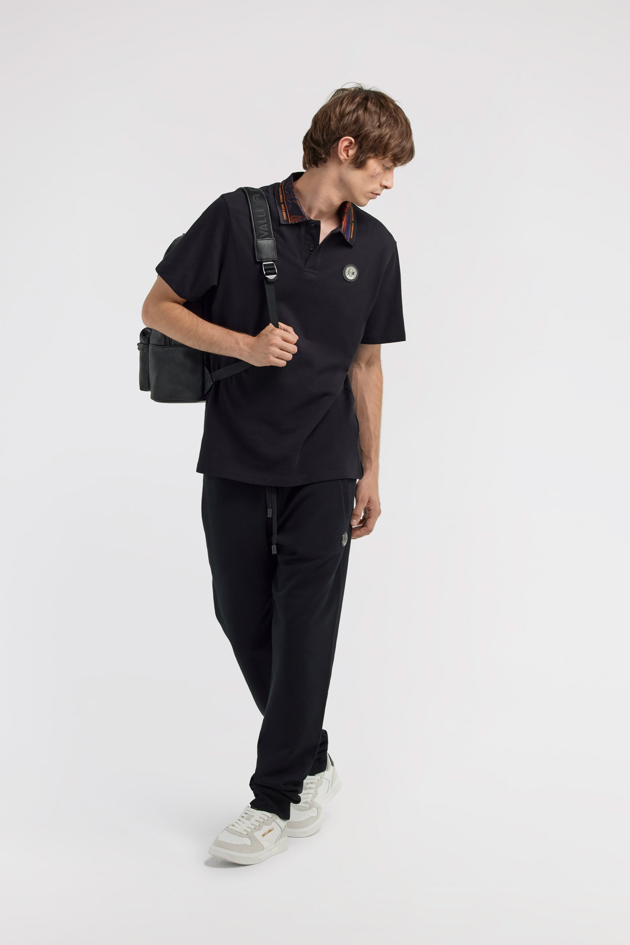 JC Polo Just Cavalli Nero TFT015-TF032