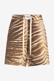 JC Bermuda Stampa Natural Barb 751 BEIGE + 709 MARR WFT013-WF040