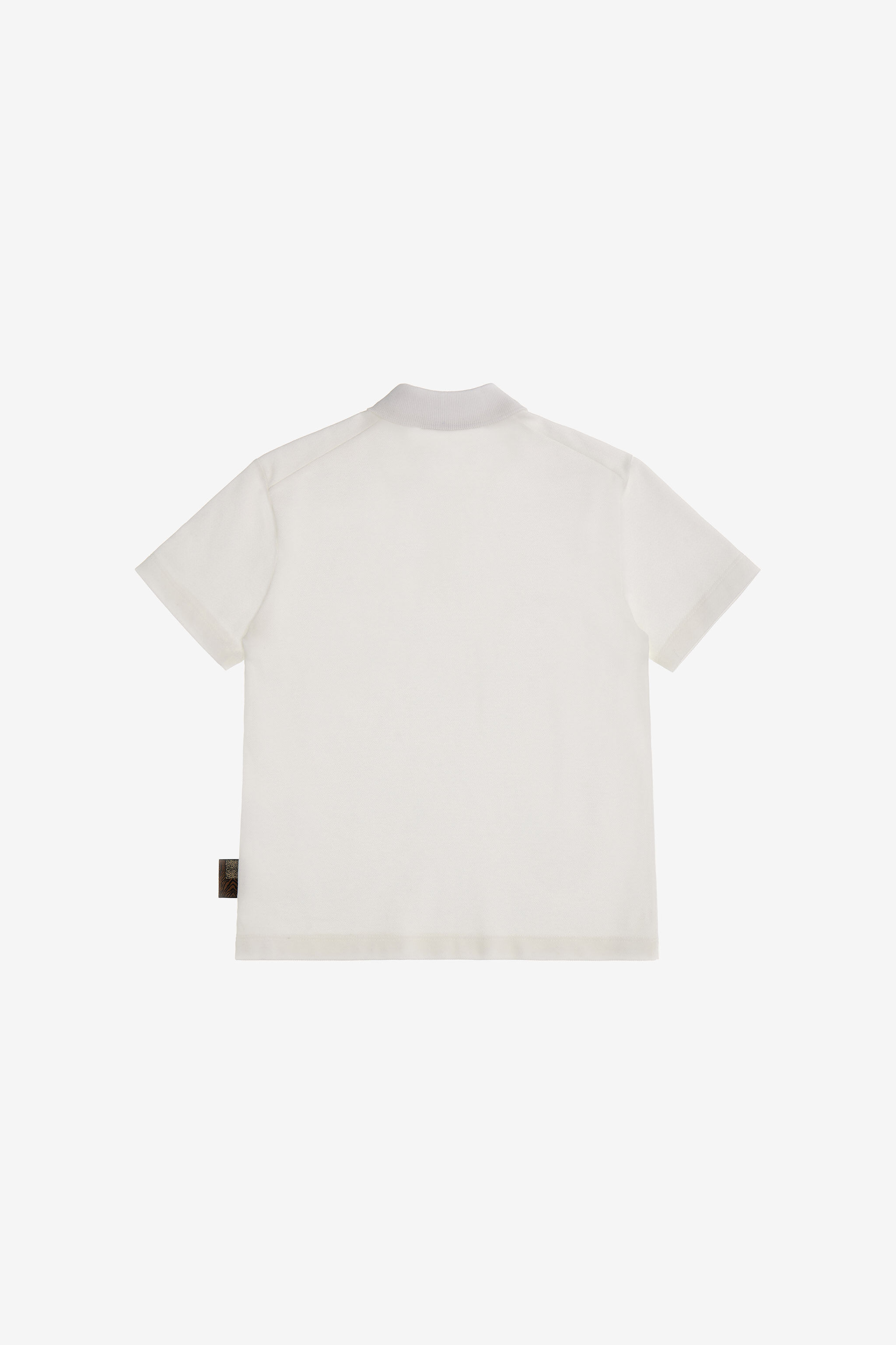 JU Logo polo t-shirt Blanco SJT633-KB002
