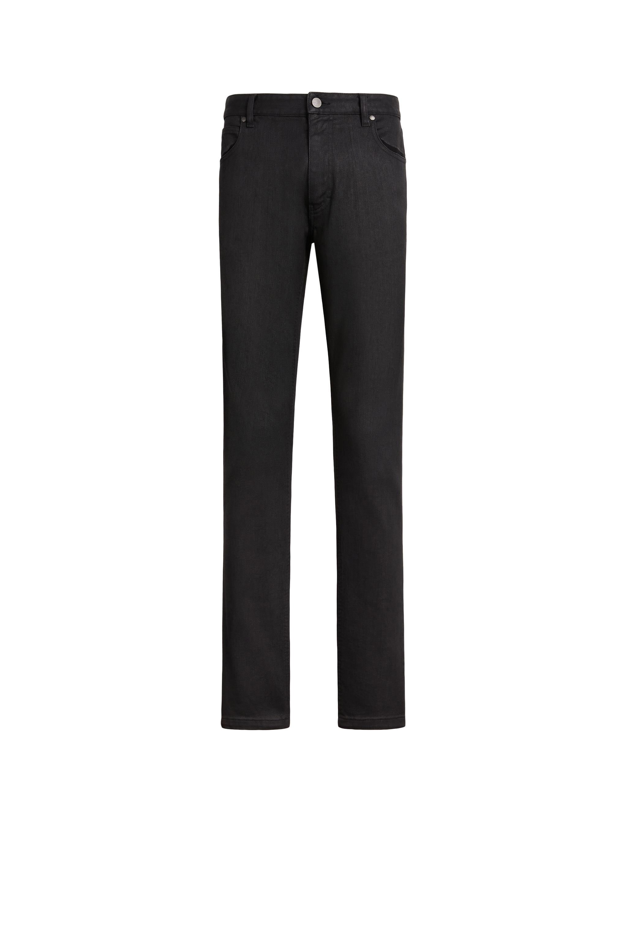 RC Jean ultra-slim enduit Noir LNJ245-DN002