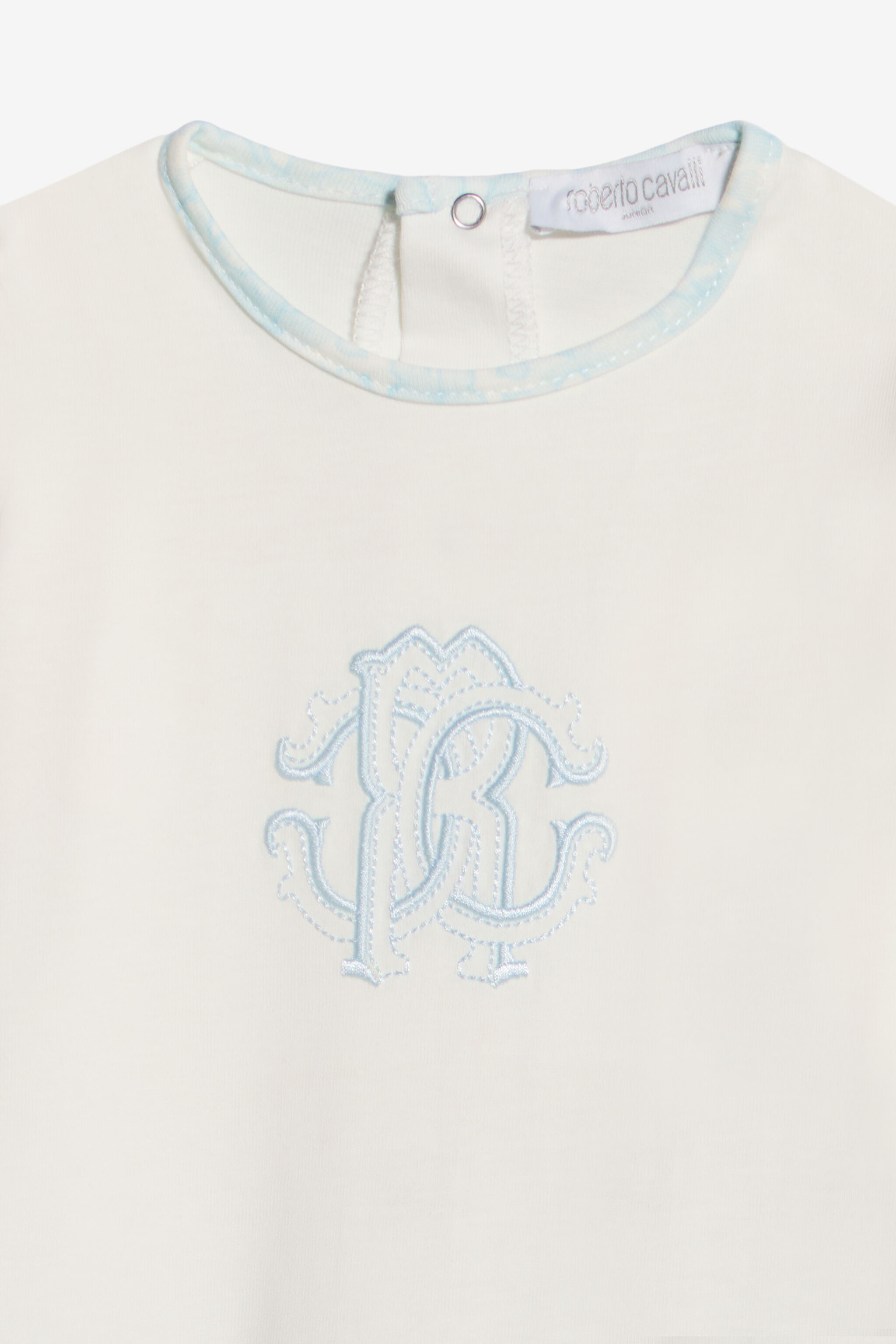 JU Light Blue Monogram Zebra Print Children Kit BABY BLUE WJT808-JD001