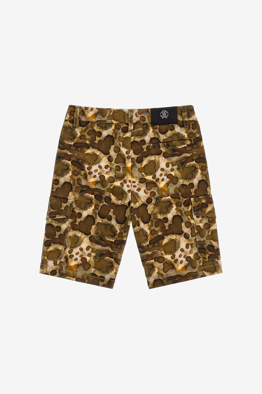 JU Pantaloni con stampa Marrone chiaro SJT231-CII76