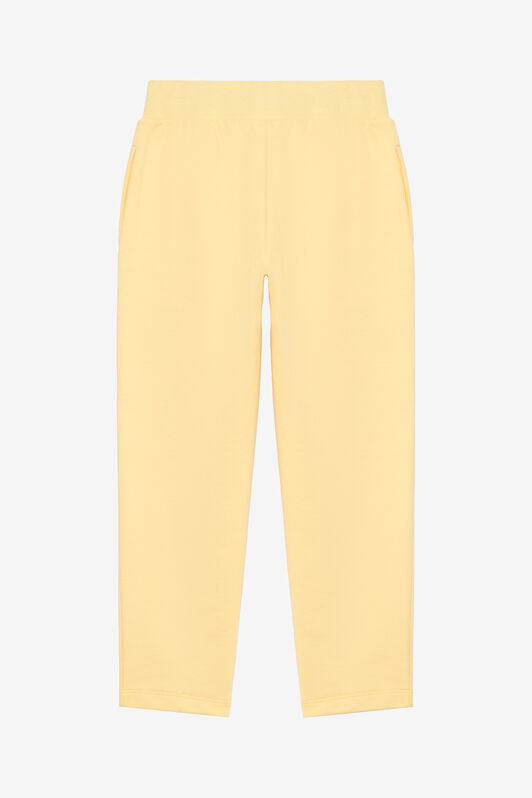 JU Yellow Track Pants with Butterflies YELLOW VJT23G-CF050