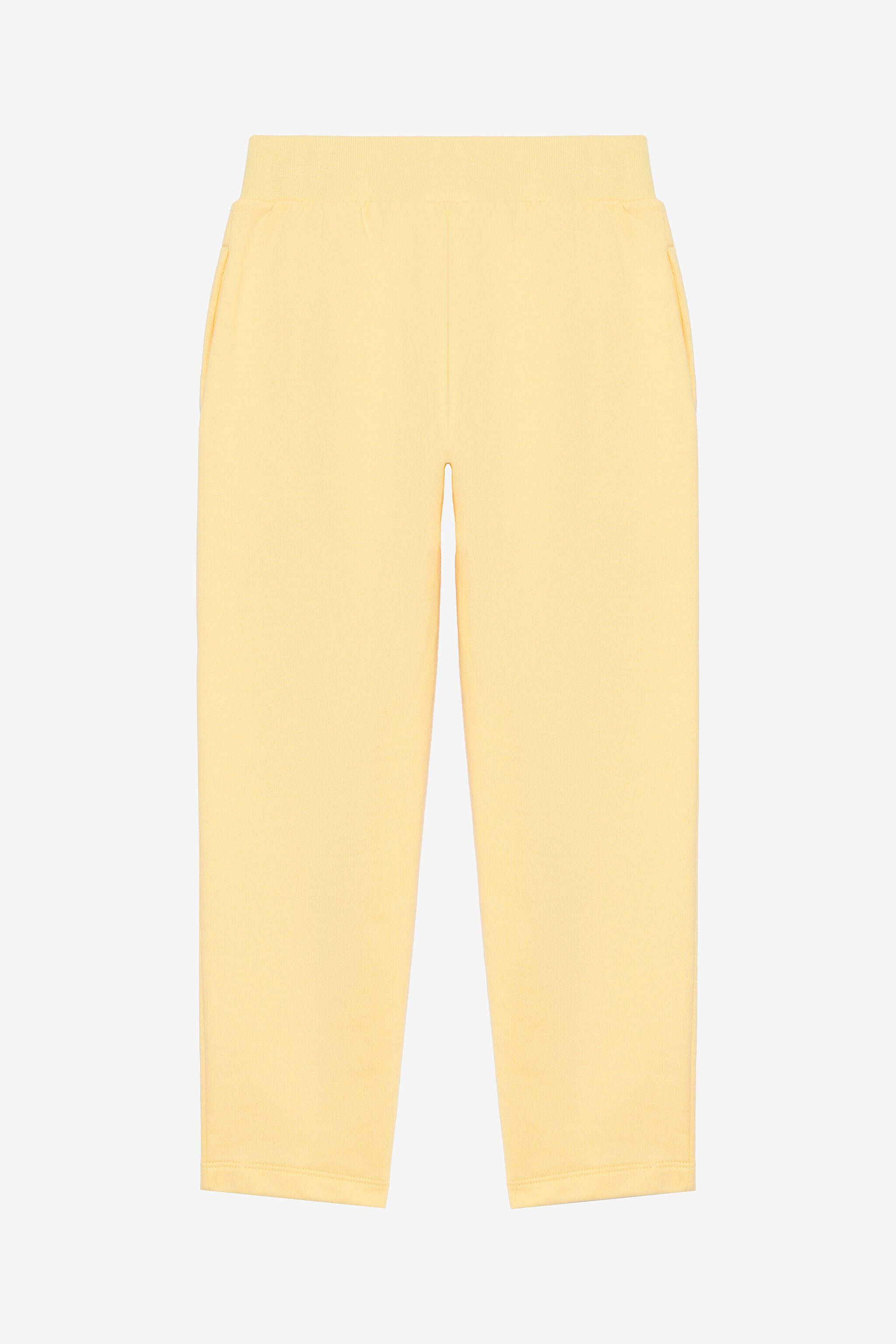 JU Yellow Track Pants with Butterflies YELLOW VJT23G-CF050