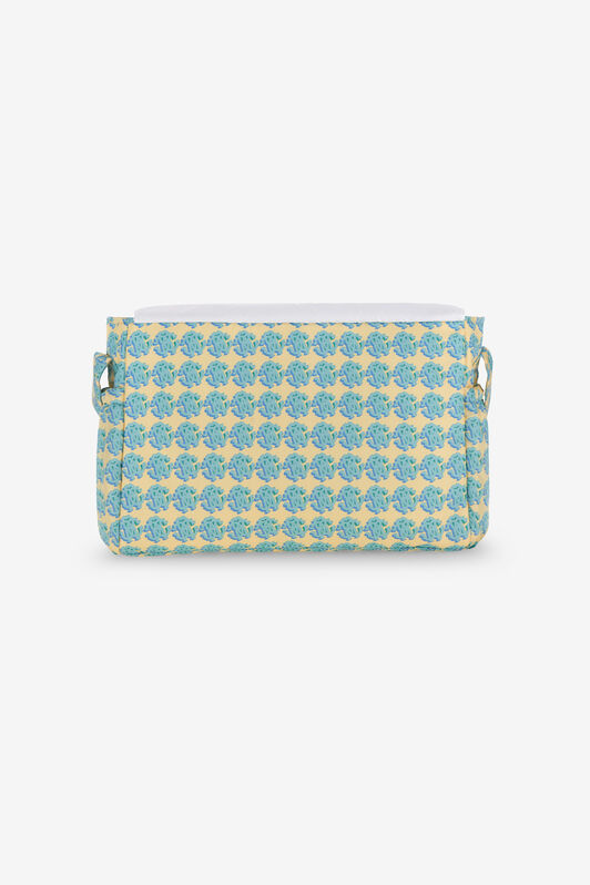 JU Changing Bag With 3D RC Monogram Milky/Yellow/aquamar SJT807-5RI67