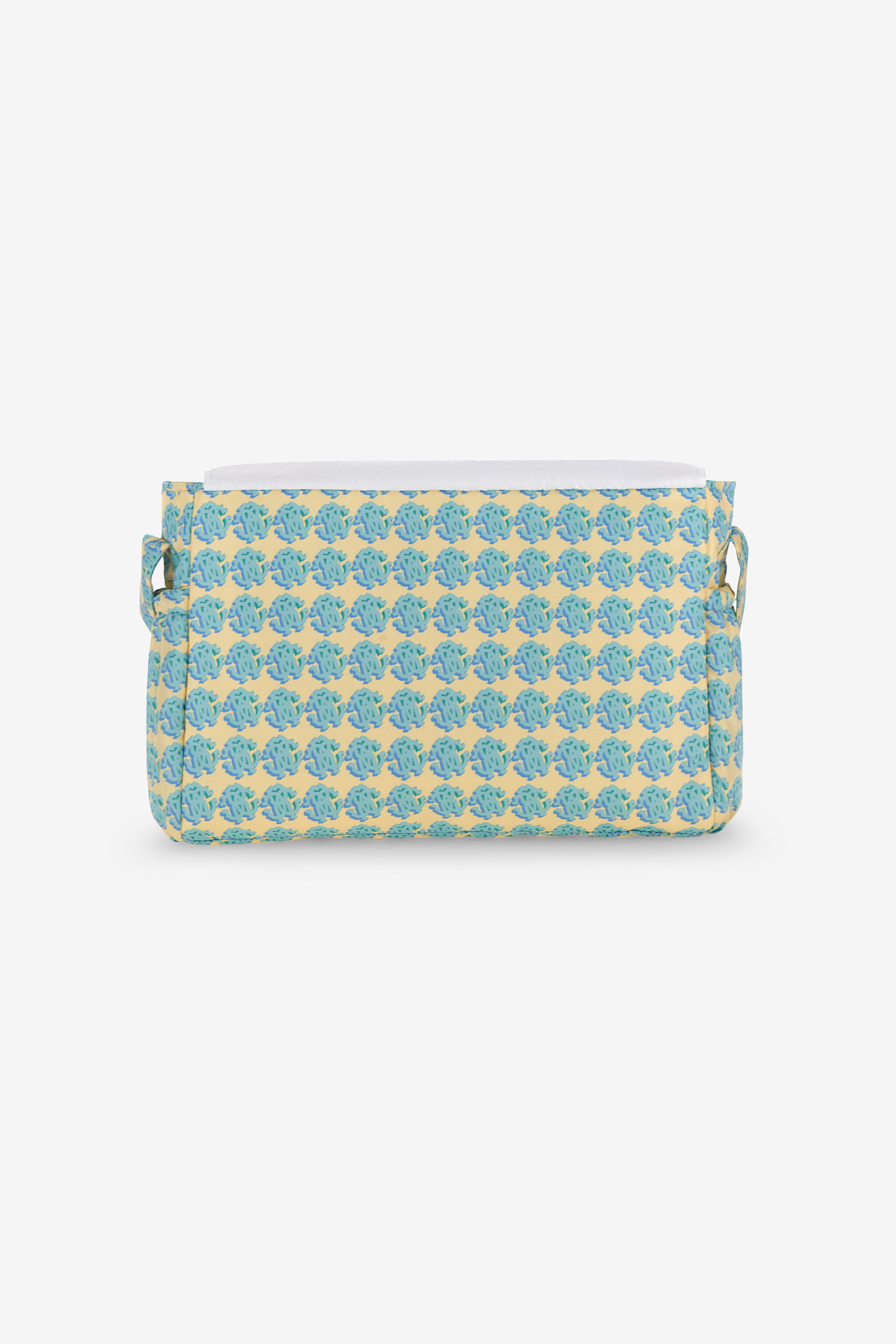 JU Changing Bag With 3D RC Monogram Milky/Yellow/aquamar SJT807-5RI67
