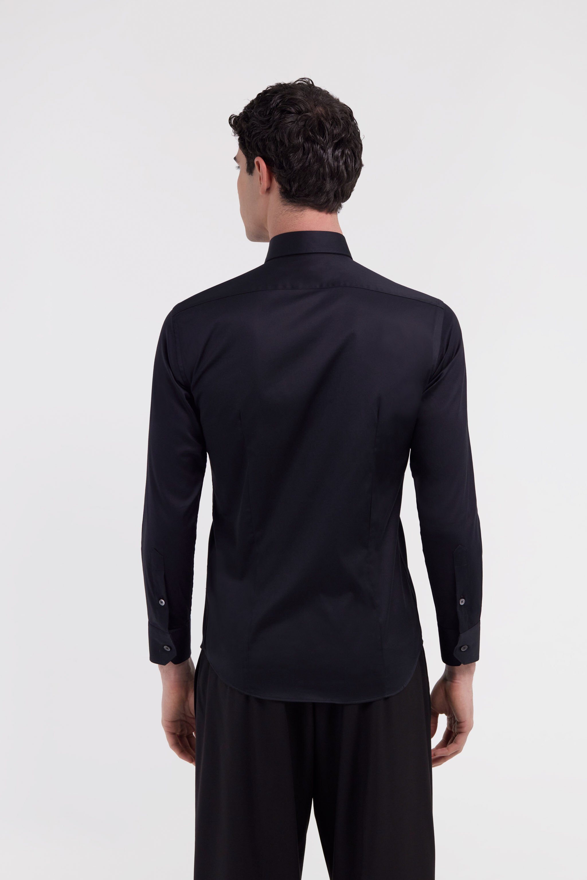 RC Shirt with Monogram RC Black JST70B-CO015