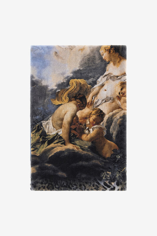 RC Beach towel with Wild Leda print RC Beach towel with Wild Leda print Hellblau RALR01-IR001
