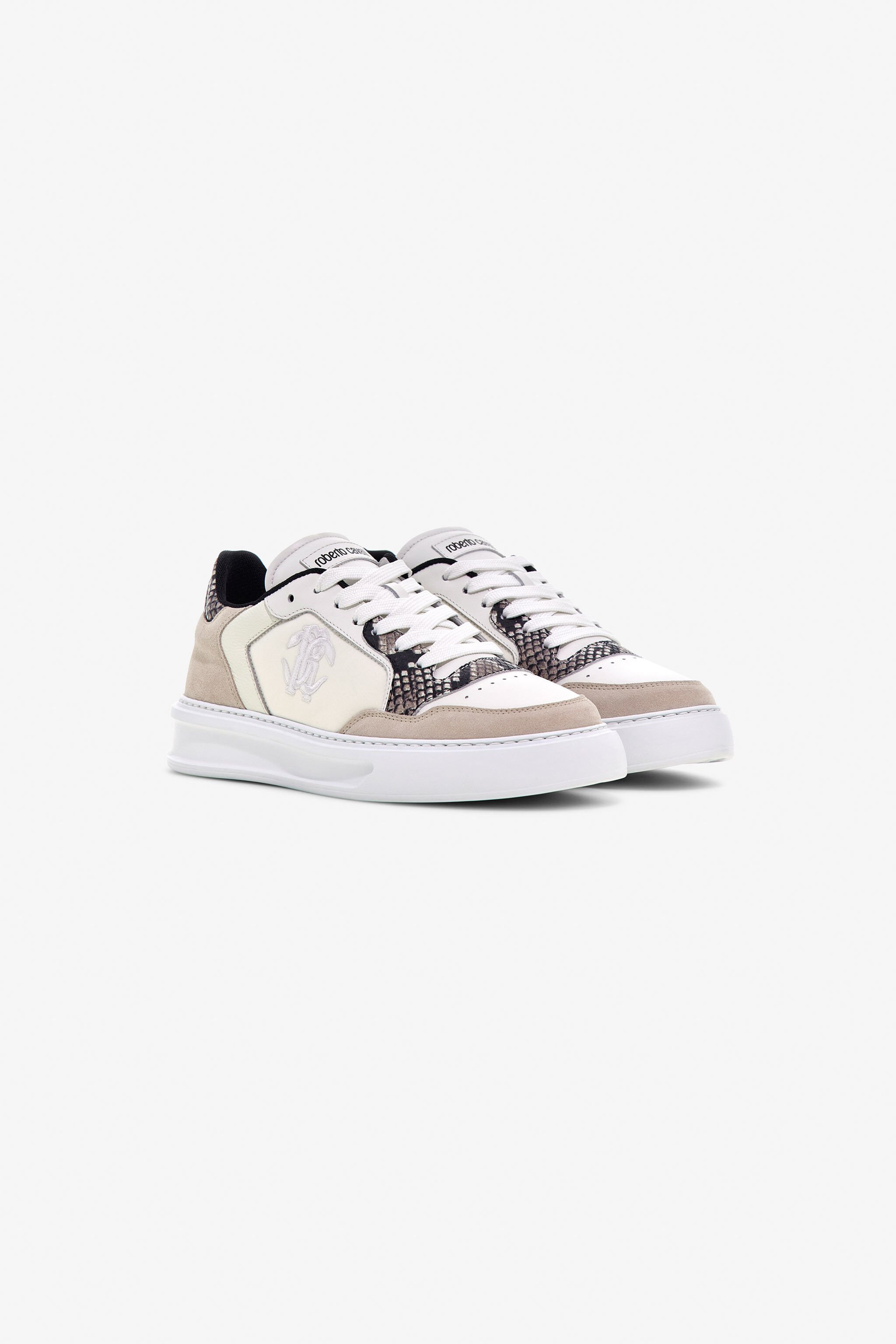RC Low-Top Sneakers Bianco TRS041-PZ25A