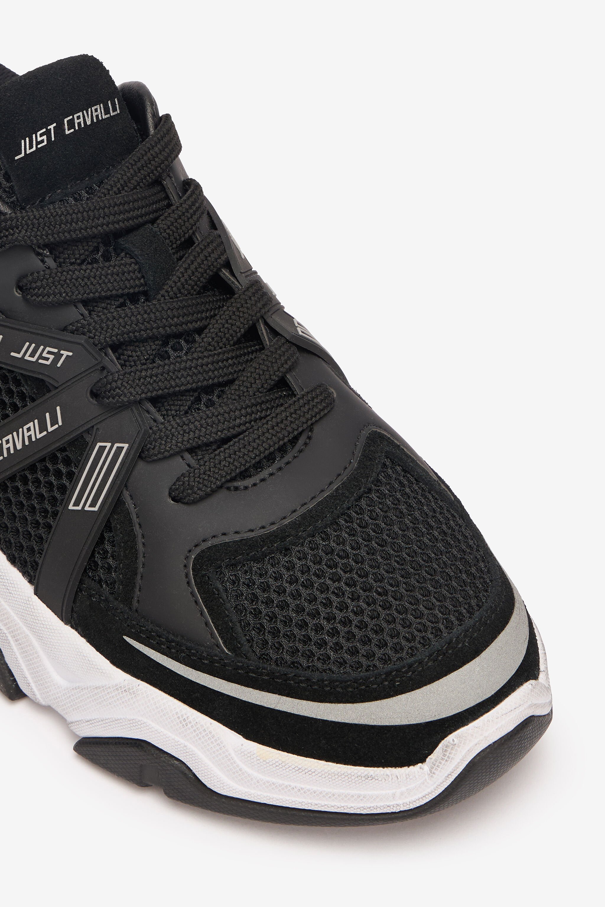 JC Zapatillas Con Inserciones Con Logotipo Negro UFS018-UF293