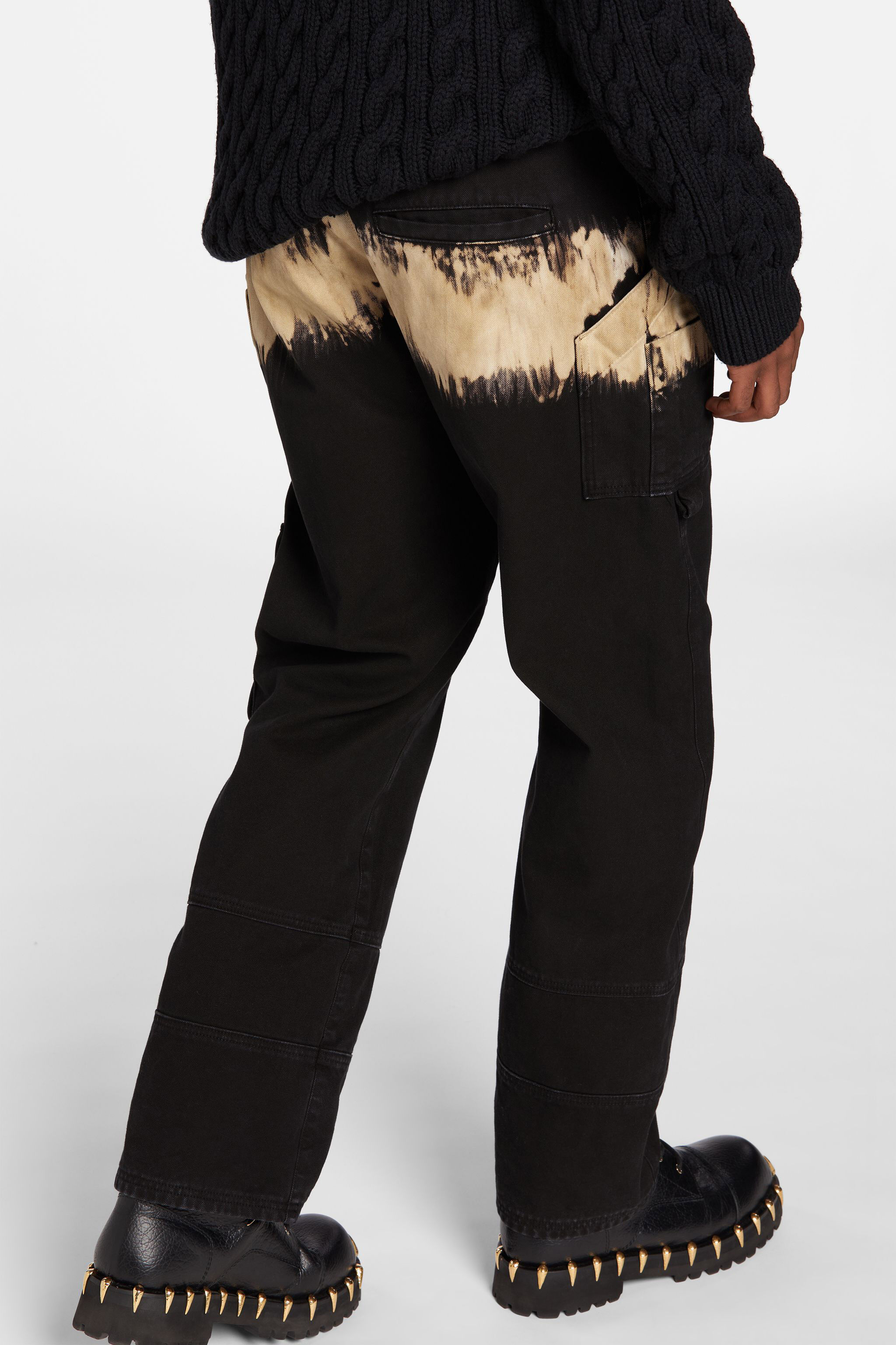 RC Trousers BLACK/PEANUT BUTTER NNJ233-KS003