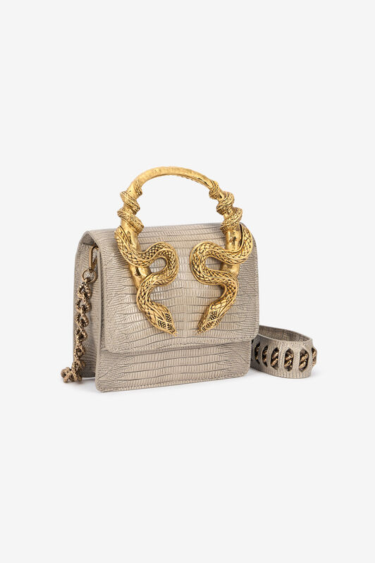 RC Ivory Bag with Snakes Ivory VWB001-PZ119