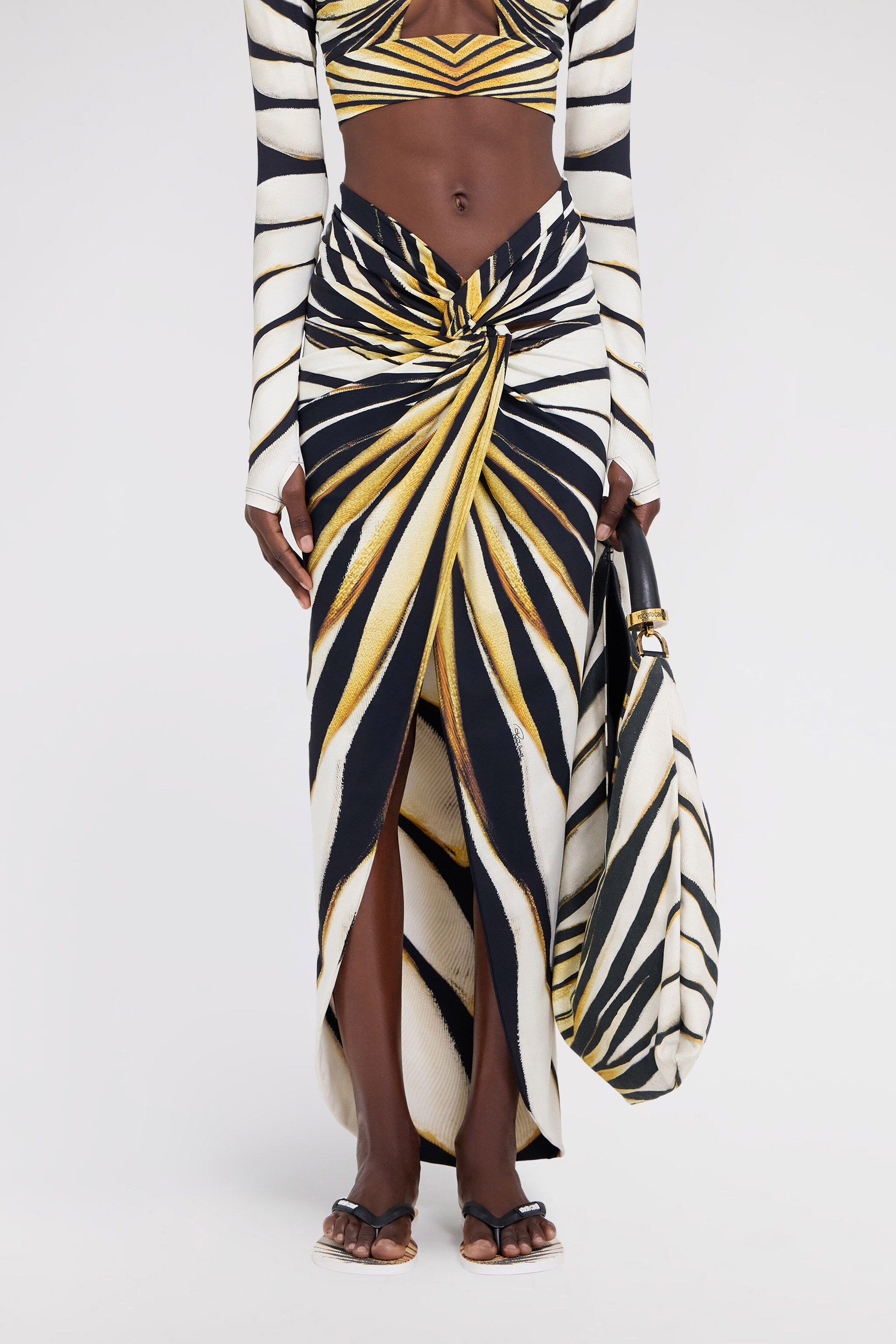 Ray of Gold Print Sarong