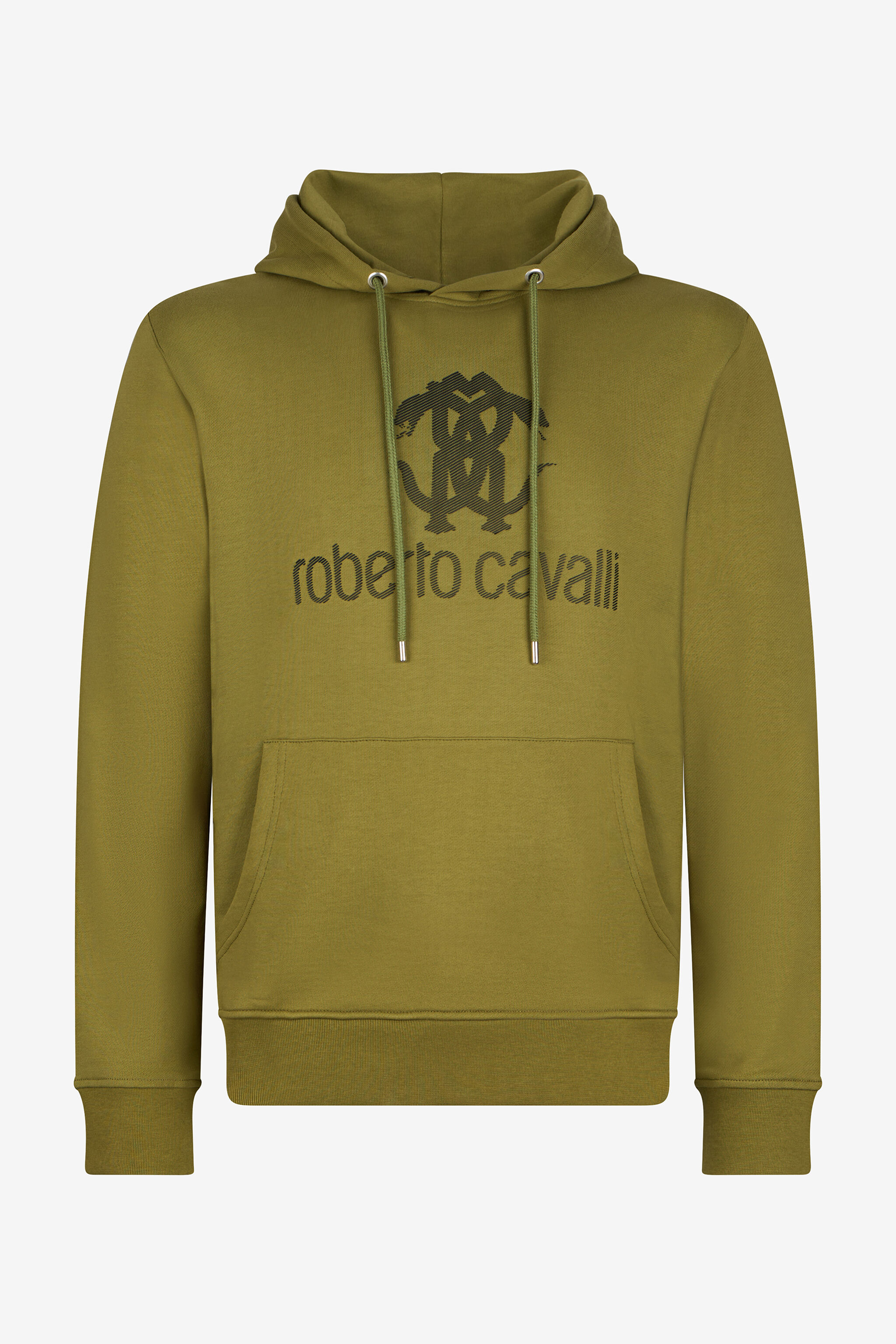 RC Green Sweatshirt Hoodie With Logo GREEN OLIVE QOT68A-CFU50