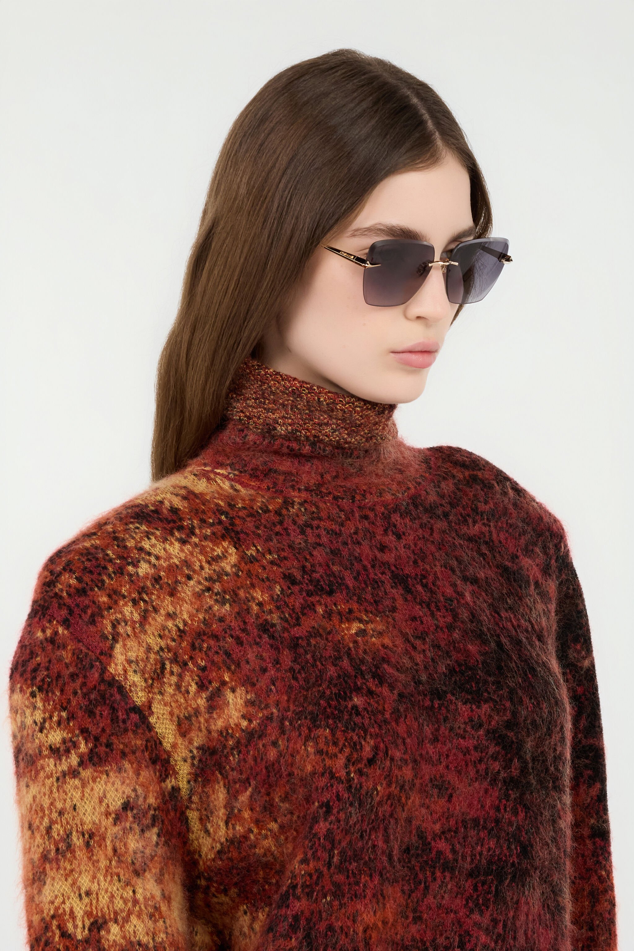 RC Rimless front sunglasses RC Rimless front sunglasses SHINY TOTAL ROSE GOL VALD05-ID242