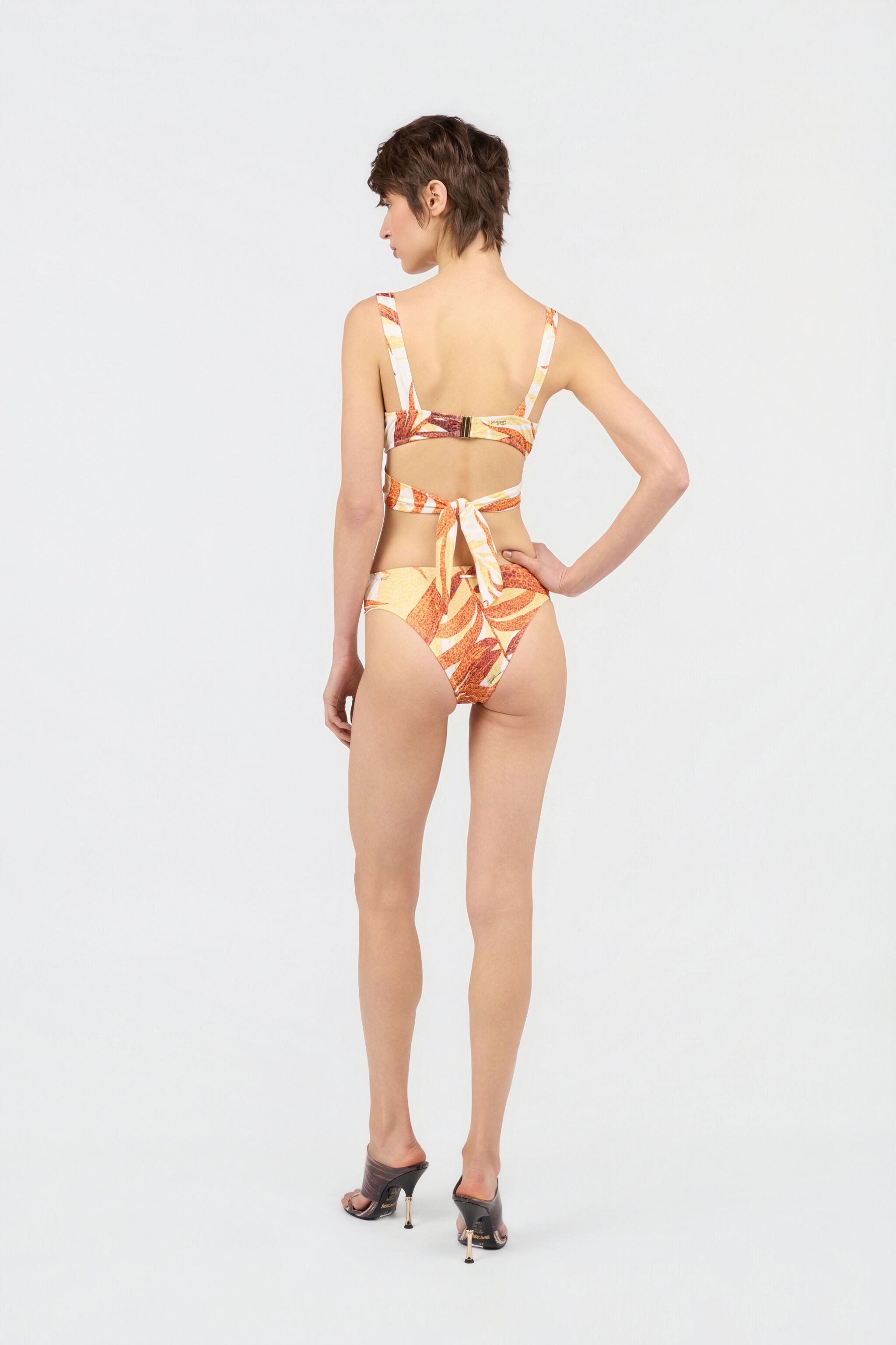 JC Golden Palm One-Piece Swimsuit 004 OFF WHITE + 638 WFM034-WF753