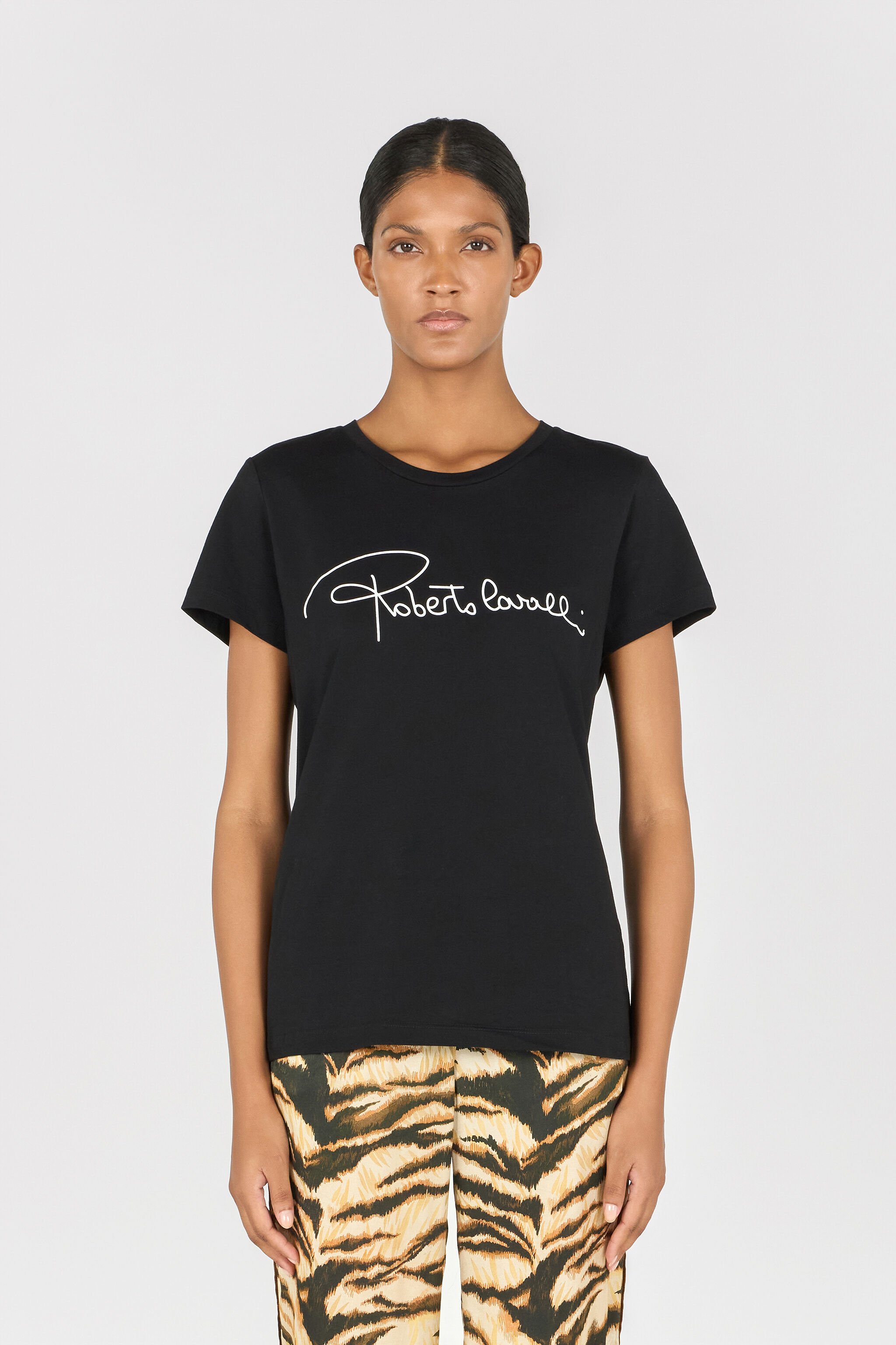 RC T-shirt with lettering Black OOT60A-JD060