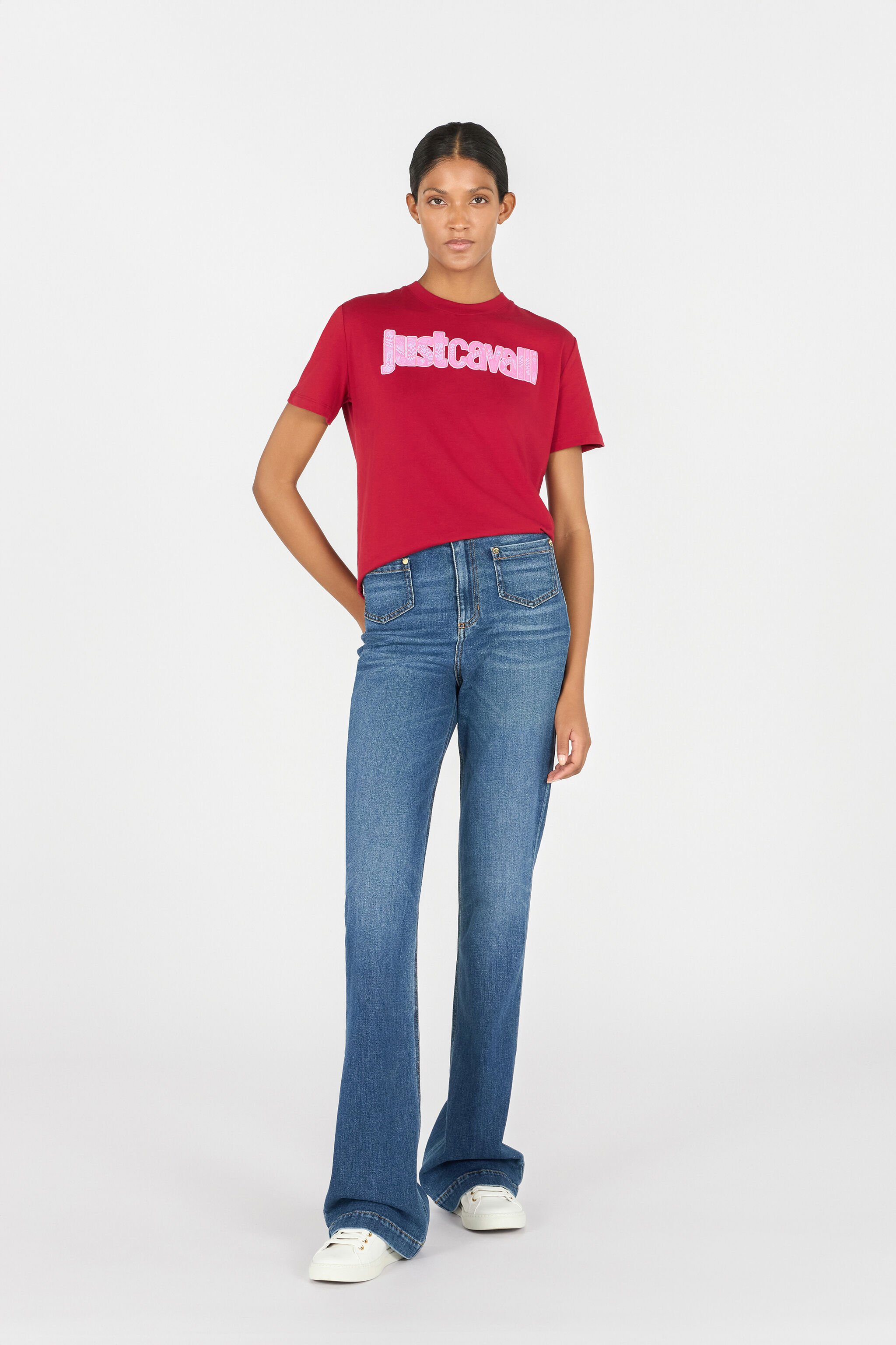 JC Woman cotton jeans Blue RKJ308-RK301