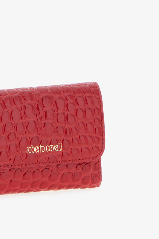 RC Crocodile-print wallet Red TKA002-PZ975