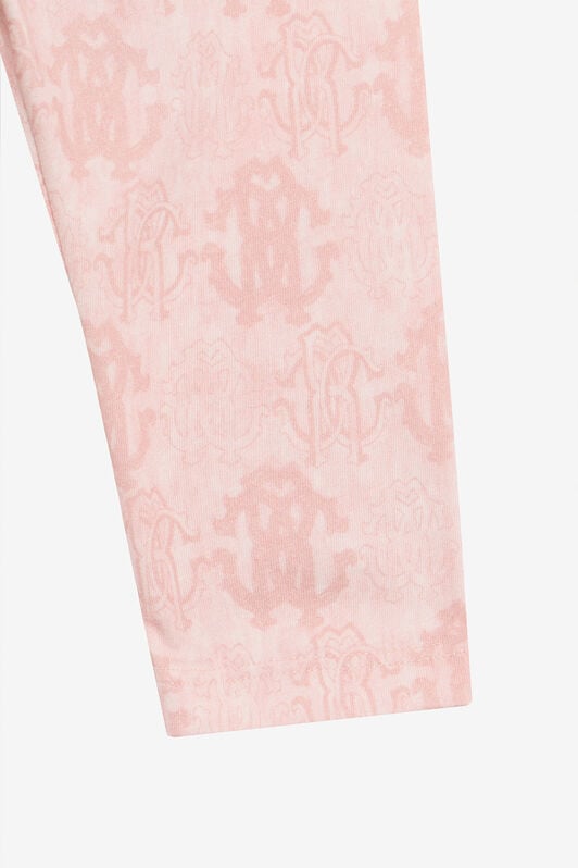 JU Pantaloni Stampa 3D Monogram ROSE TJT205-JFL99