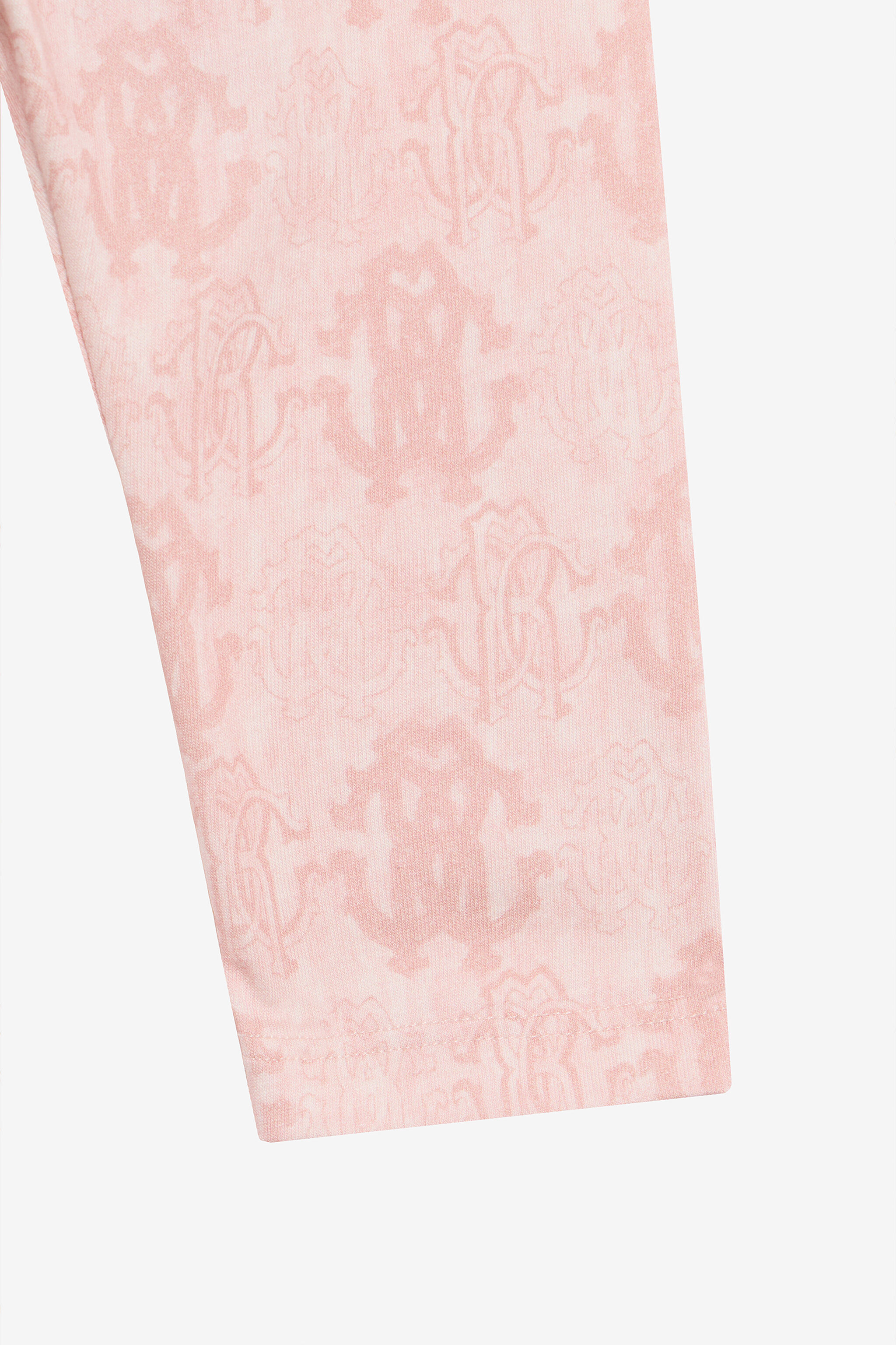 JU Pantaloni Stampa 3D Monogram ROSE TJT205-JFL99