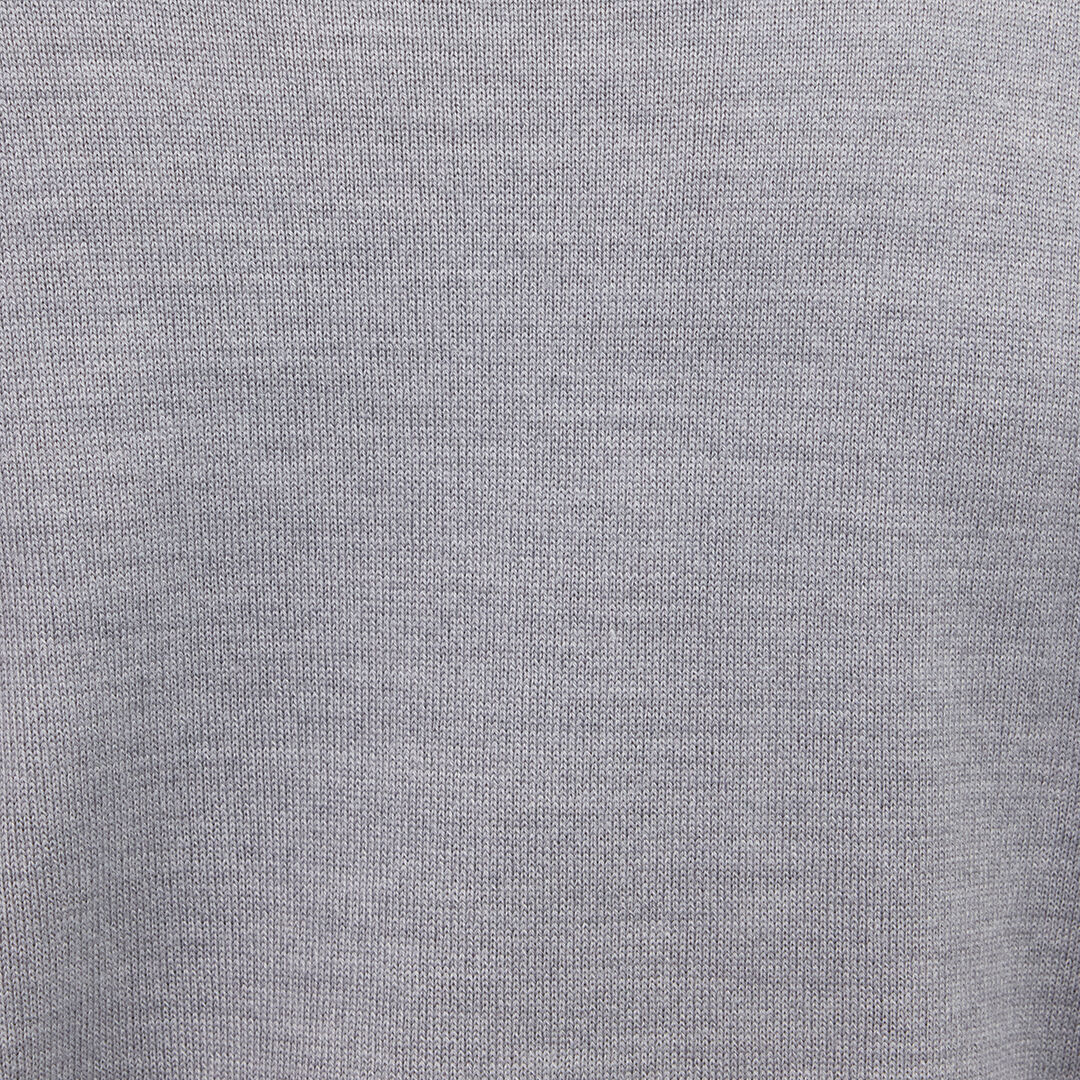 JC Grauer Pullover mit Logo GRIGIO MELANGE VFM003-VF051