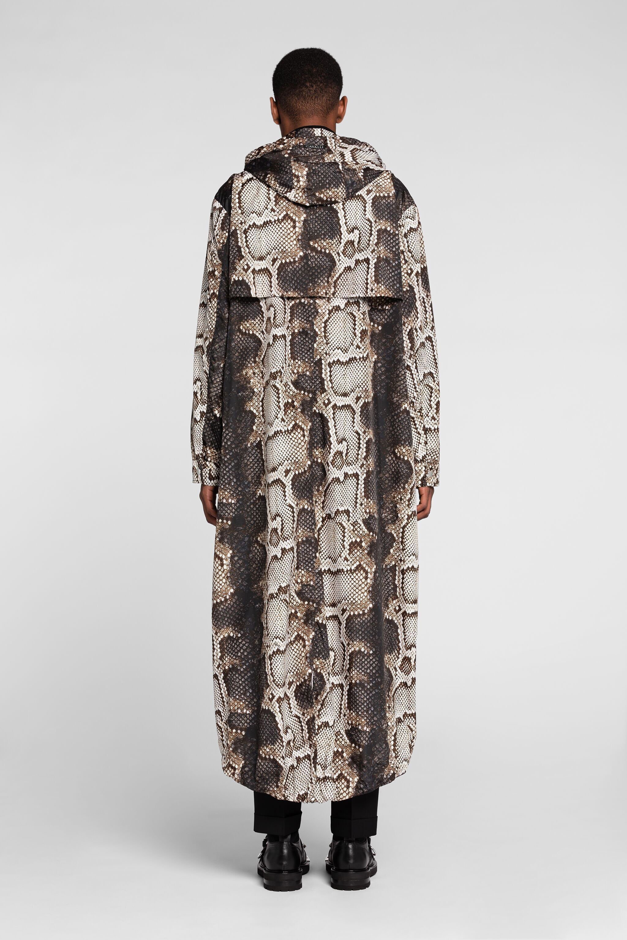 RC Python-Print Coat NATURAL/BLACK PNT510-9MF01