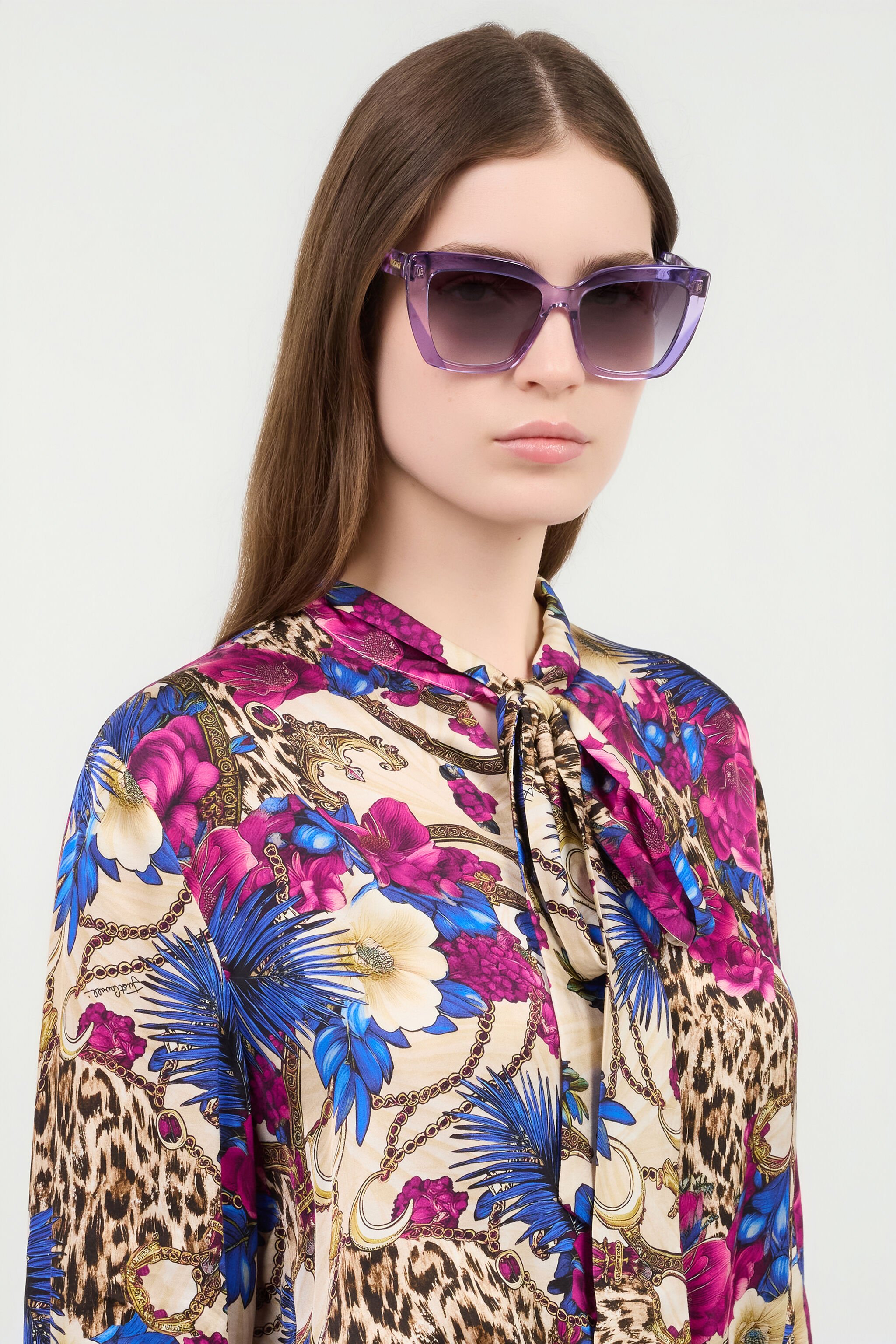 JC Gafas de sol fáciles de llevar SHINY TRANSP. VIOLET VALD30-ID272