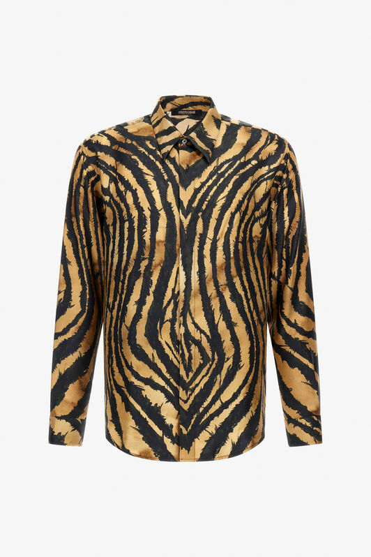 RC Camicia Stampa Freedom Marrone SRT713-4QB79