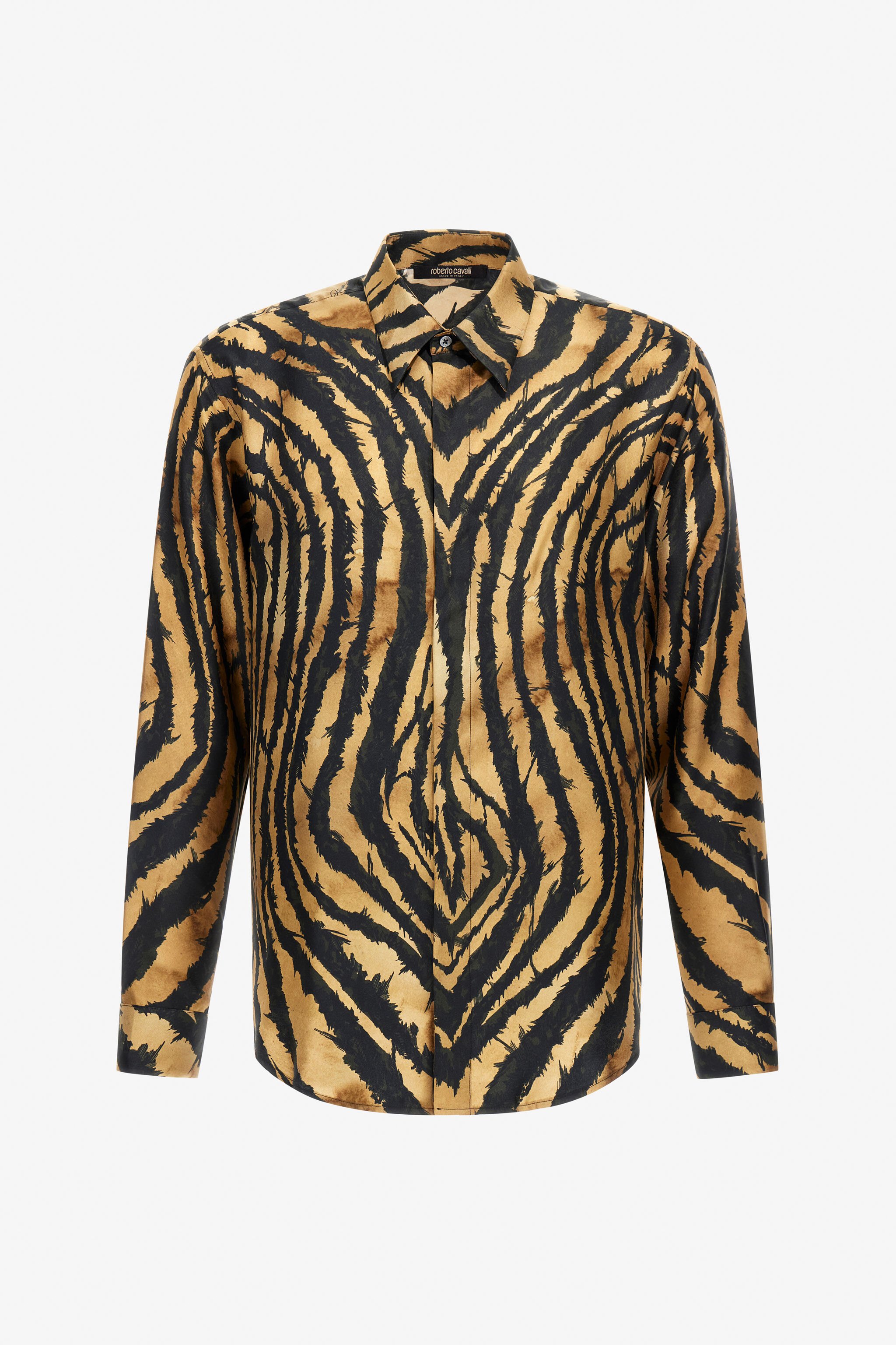 RC Camicia Stampa Freedom Marrone SRT713-4QB79