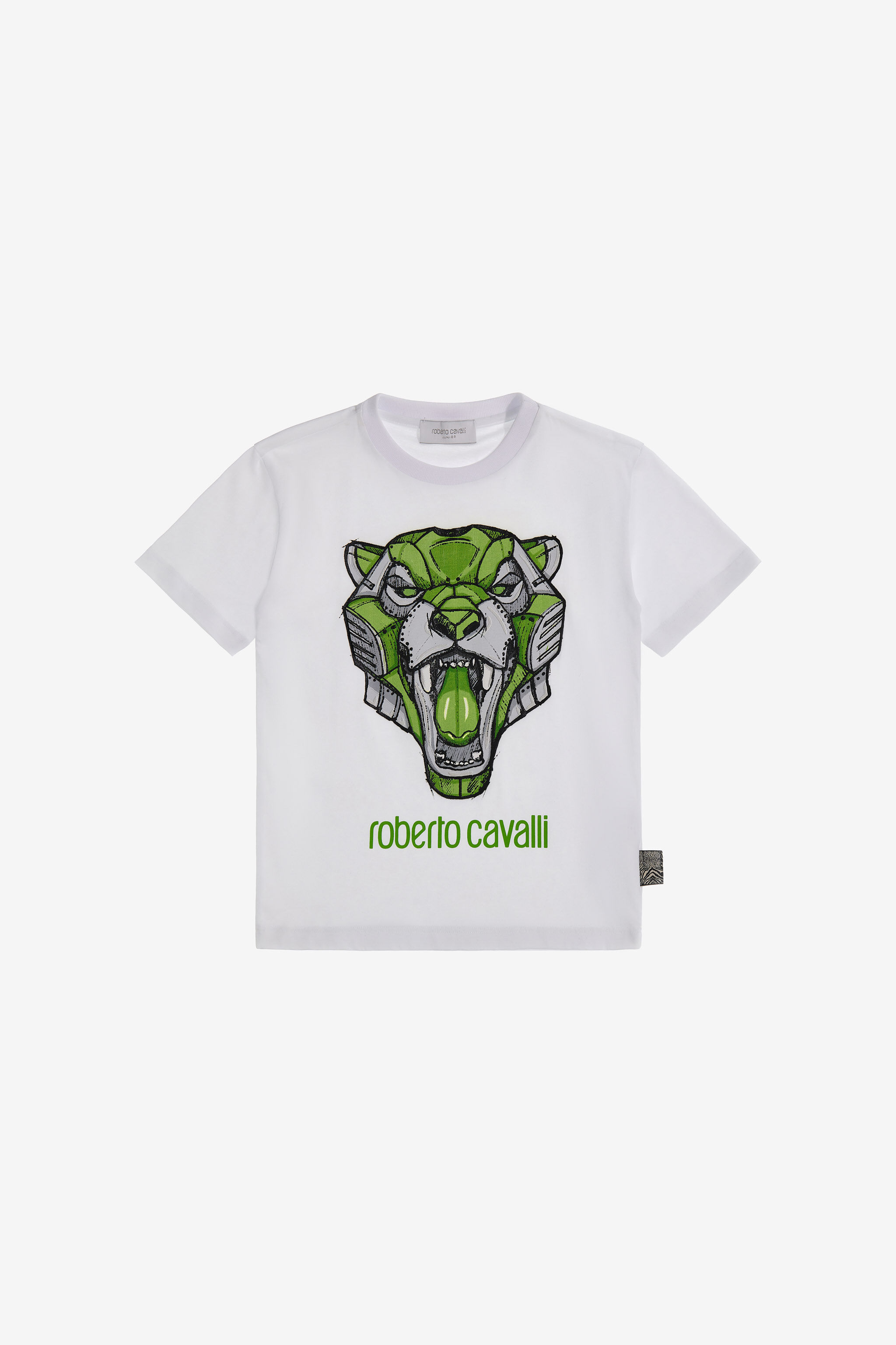 JU T-shirt with Logo and print White SJT645-JD001