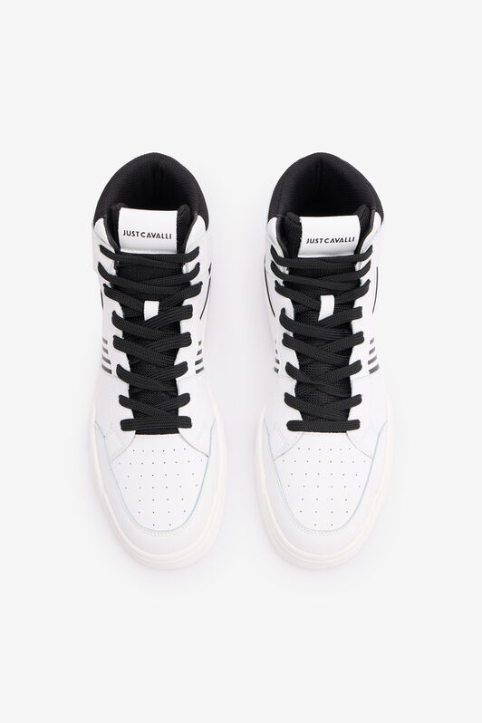 JC High-Top Sneakers With Logo White SFS058-SF304