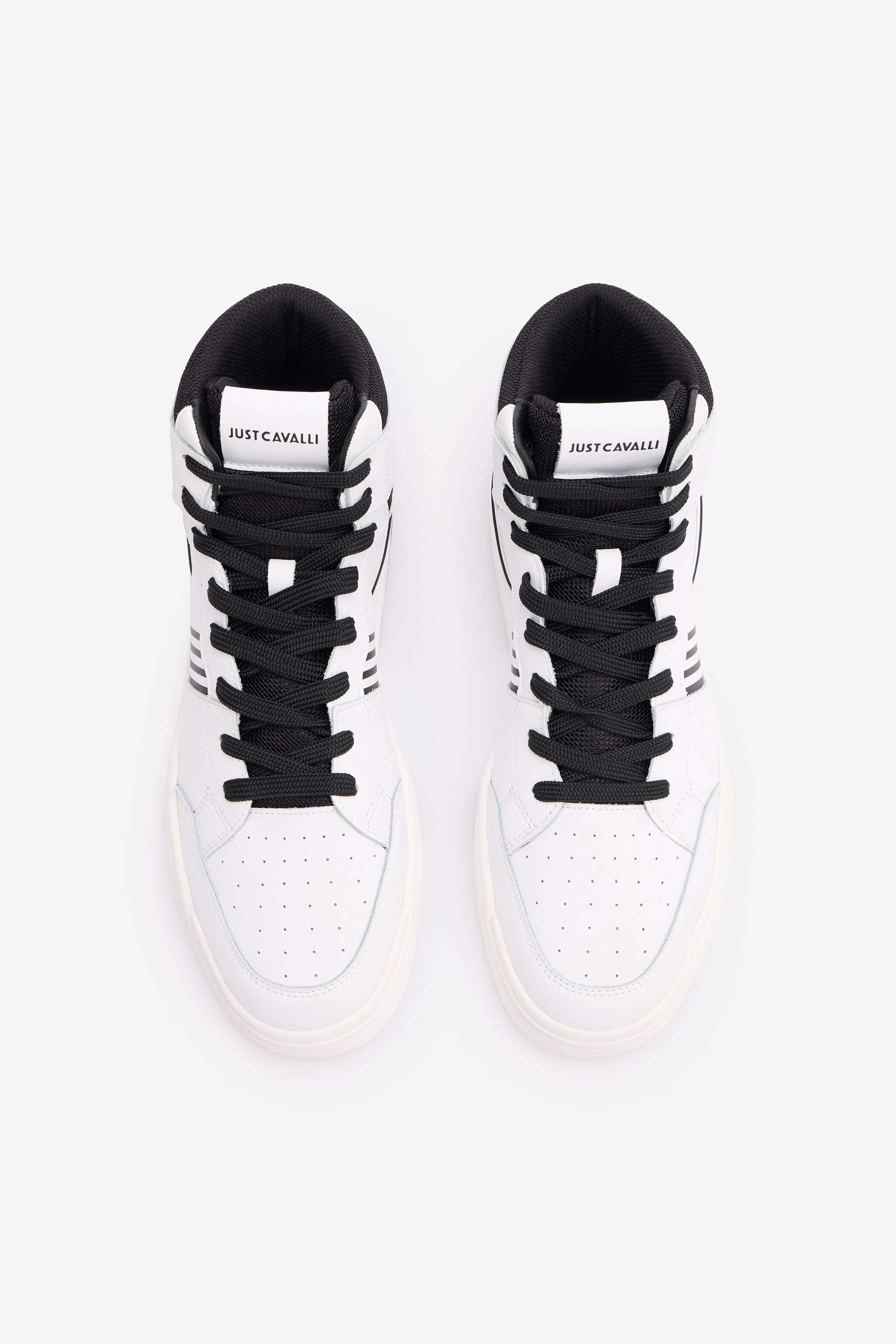 JC High-Top Sneakers With Logo White SFS058-SF304