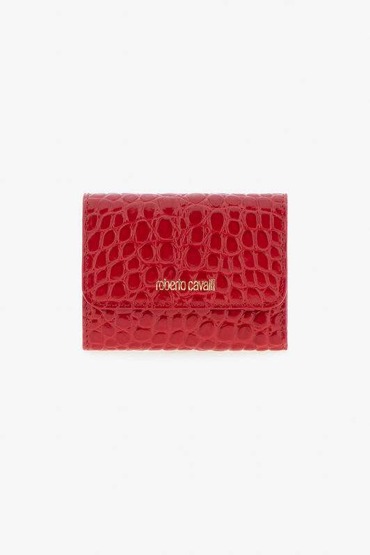 RC Crocodile-print wallet Red TKA002-PZ975