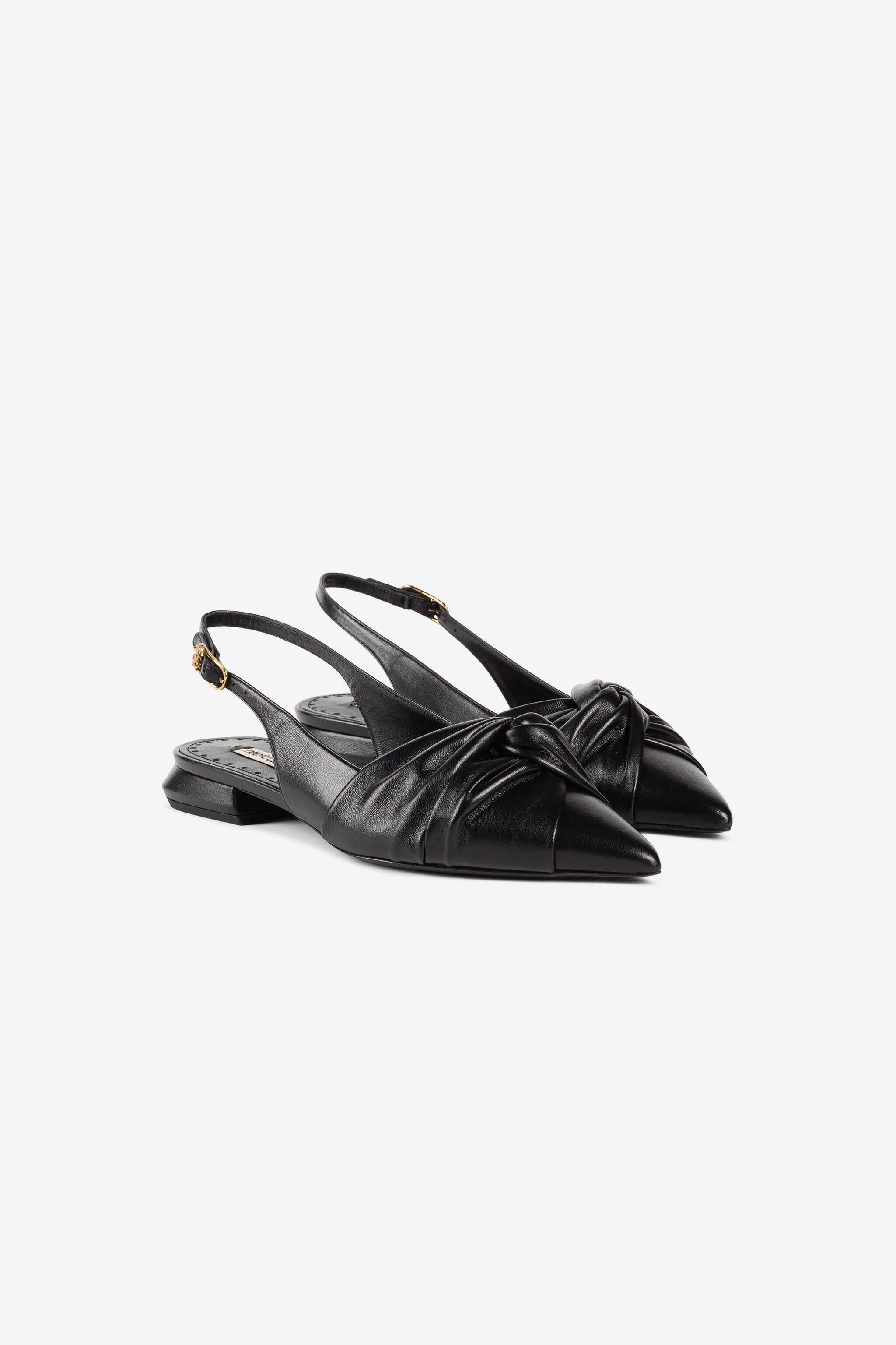 RC Slingback Le Pettegole Nero QWS010-PN003
