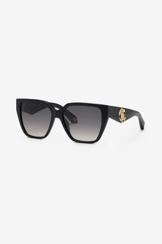 RC Sunglasses with wide and feminine front Black UALD16-ID211