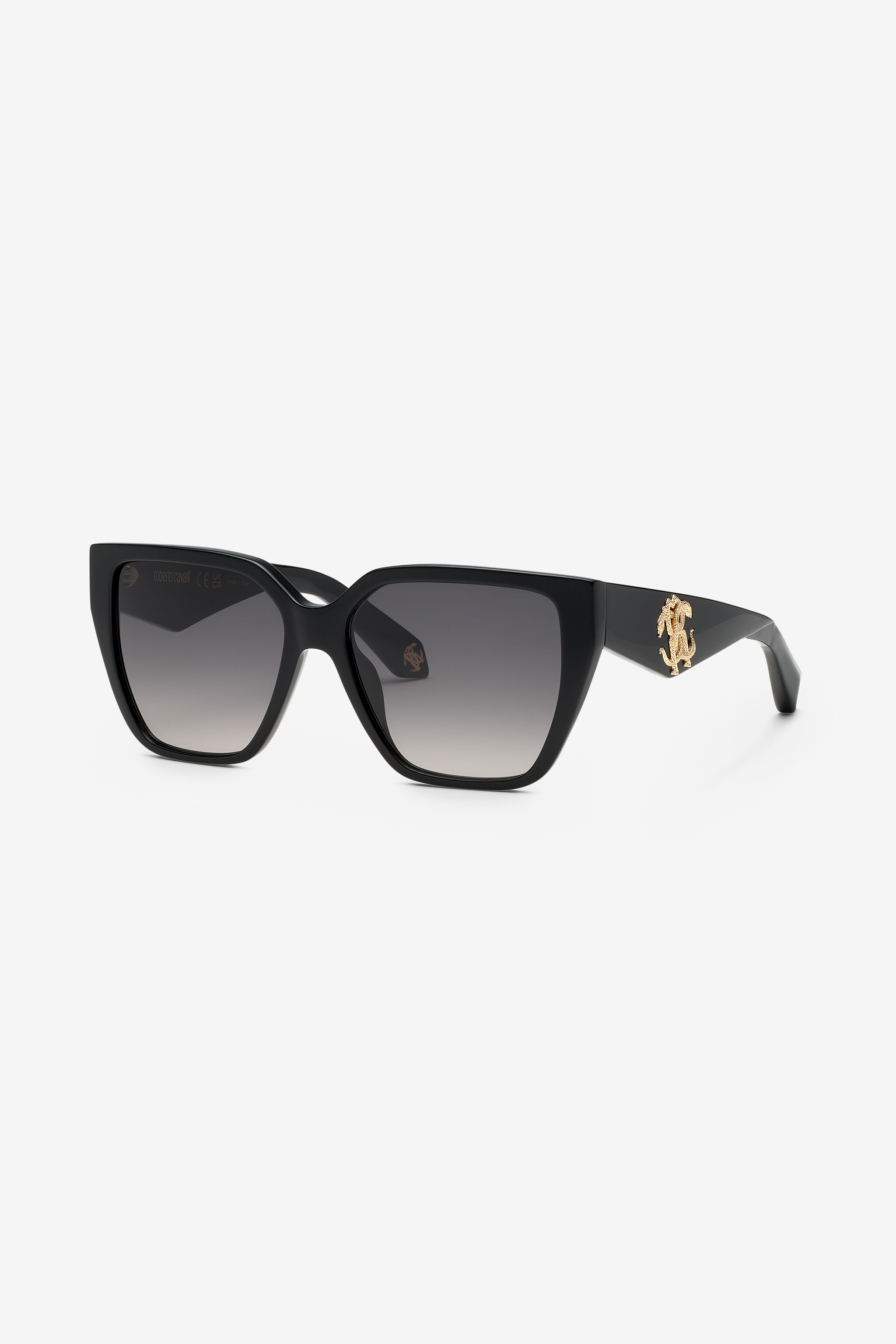 RC Sunglasses with wide and feminine front Black UALD16-ID211