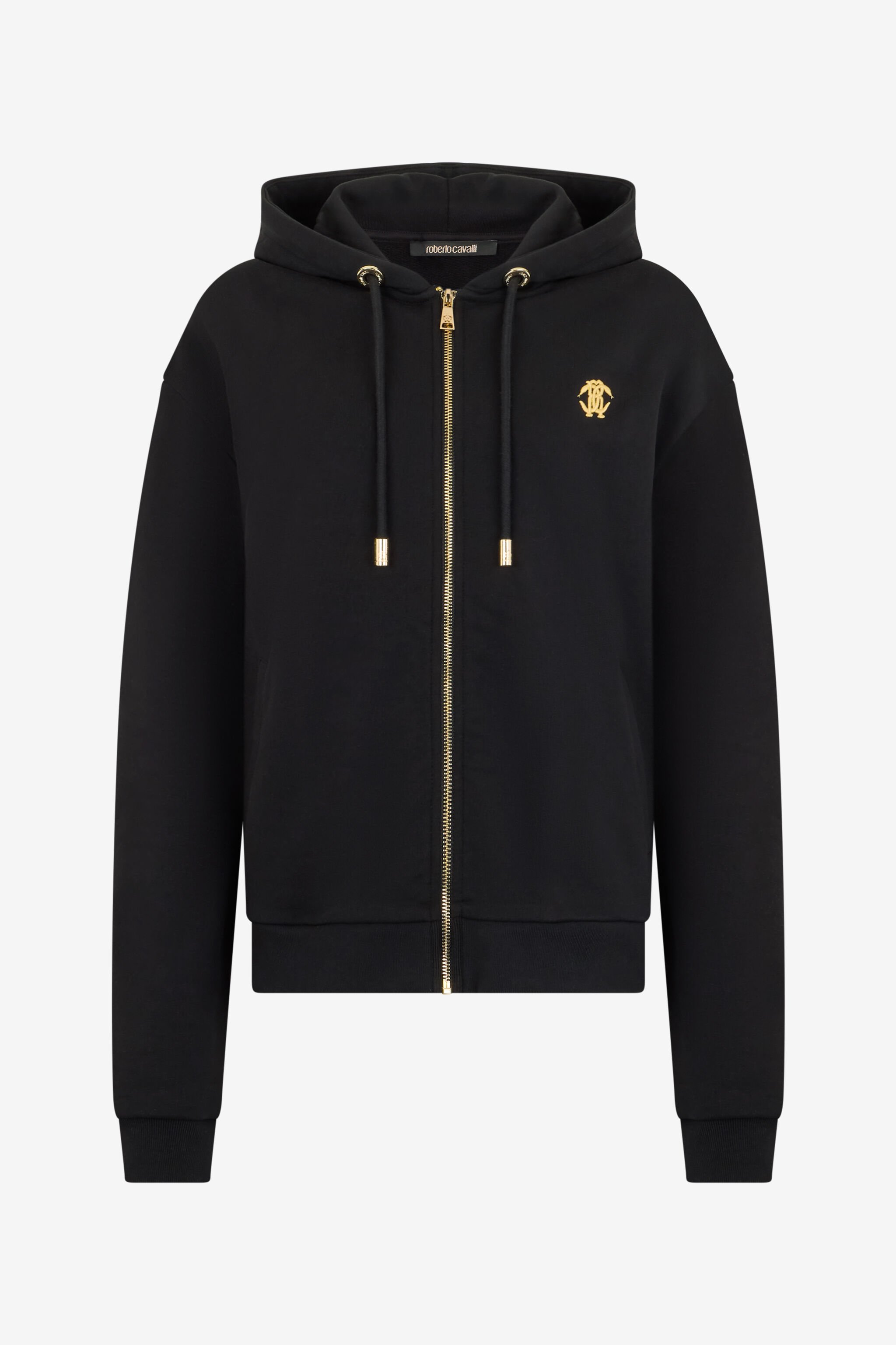 RC Sudadera Con Capucha Estampado Flaming Rose BLACK SOT66H-CF008